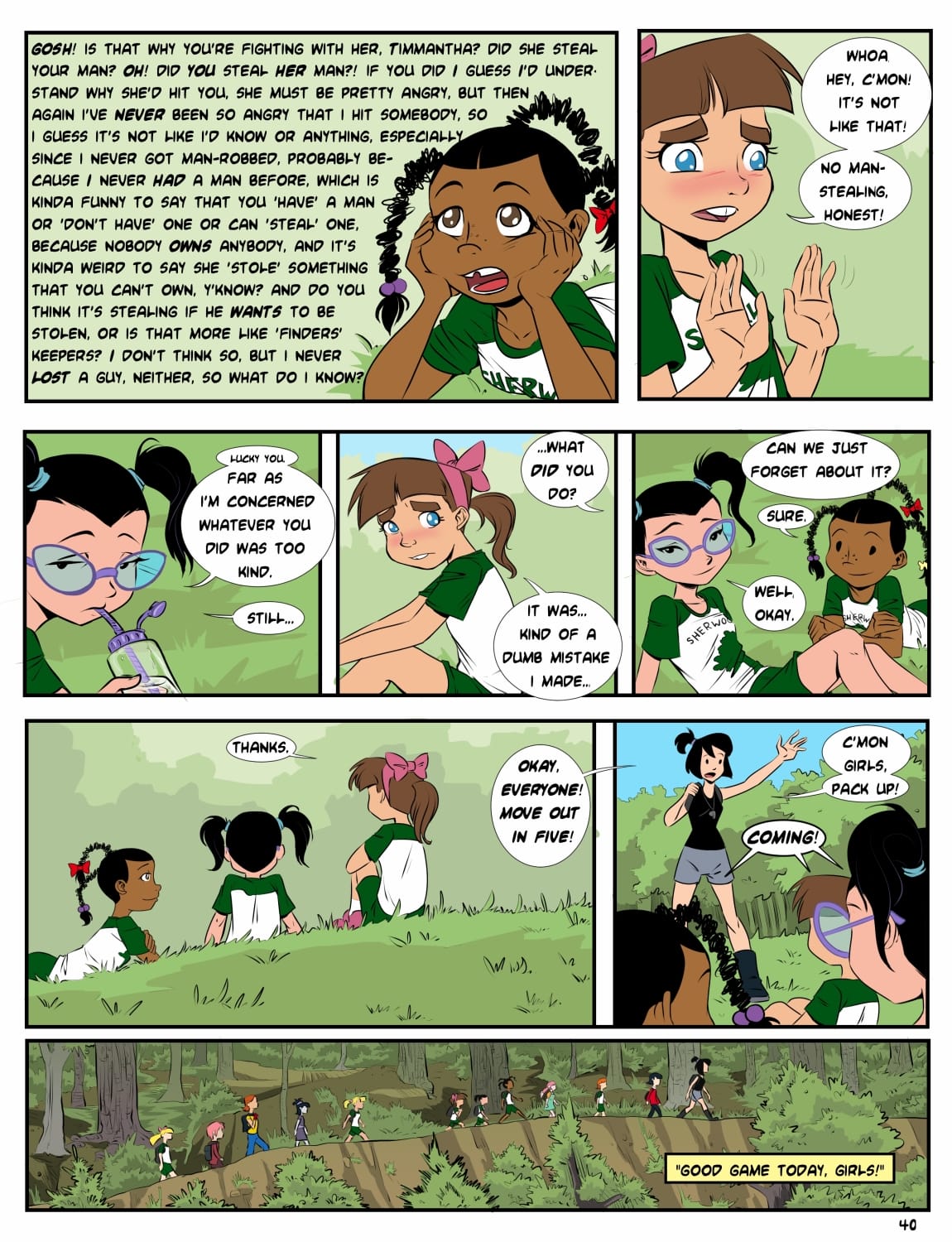 Camp Sherwood (Various) [Mister D.] - Chapter 3 — Page 11