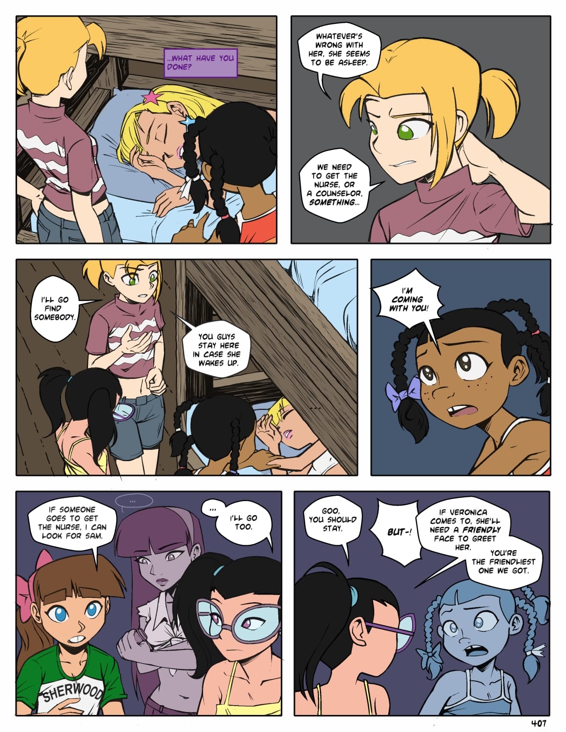 Camp Sherwood (Various) [Mister D.] - Chapter 19 — Page 8