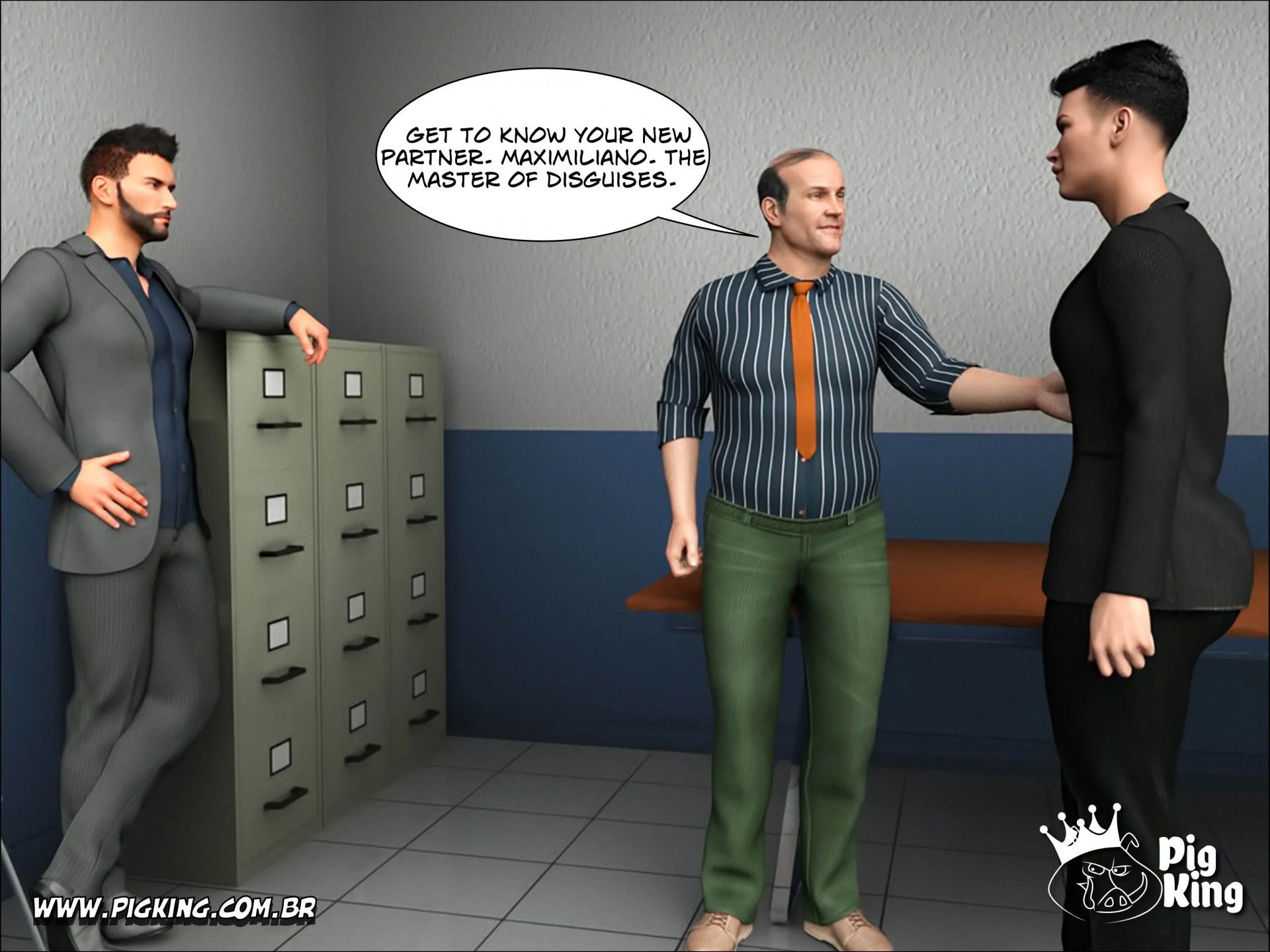 Top Secret – Lynda, Nadine [PigKing] - Chapter 1 — Page 36