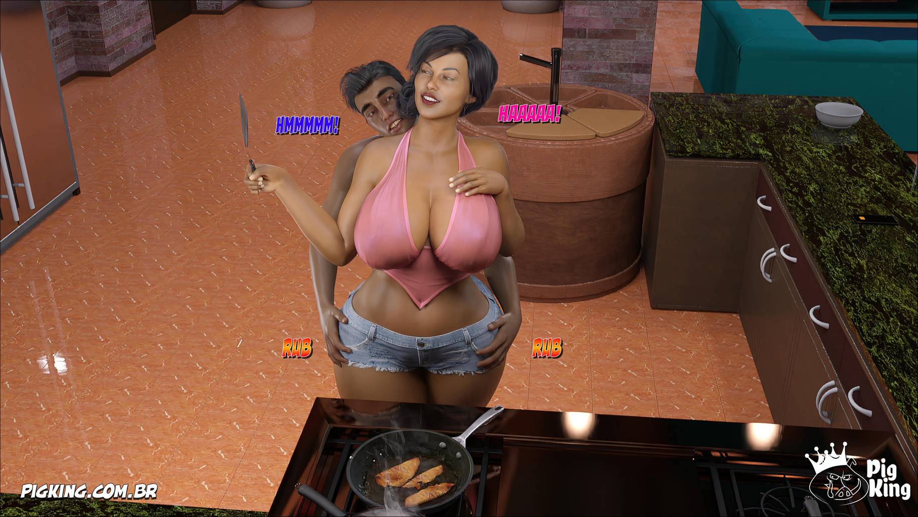 Forbidden Desire – Remake [Crazydad3D] - Chapter 5 — Page 71