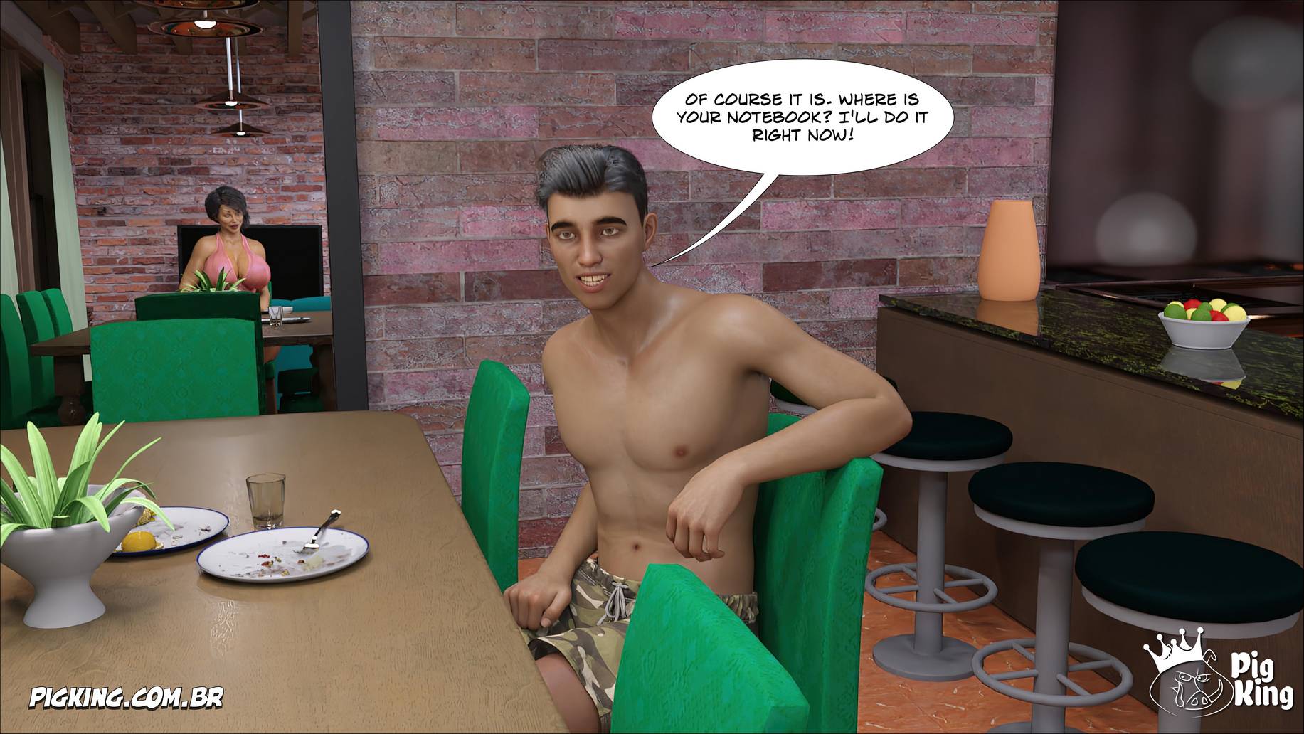 Forbidden Desire – Remake [Crazydad3D] - Chapter 6 — Page 25