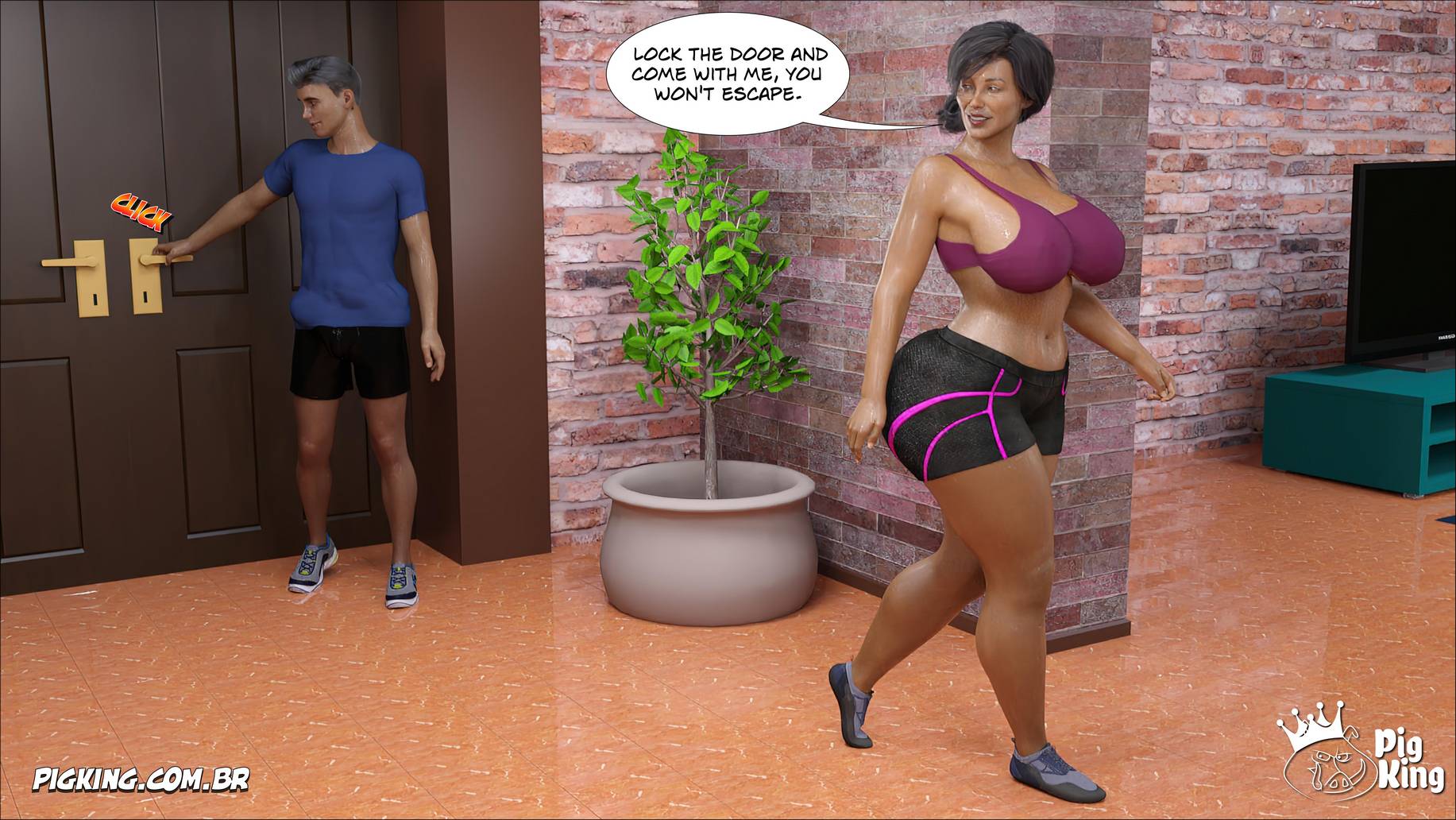 Forbidden Desire – Remake [Crazydad3D] - Chapter 4 — Page 32