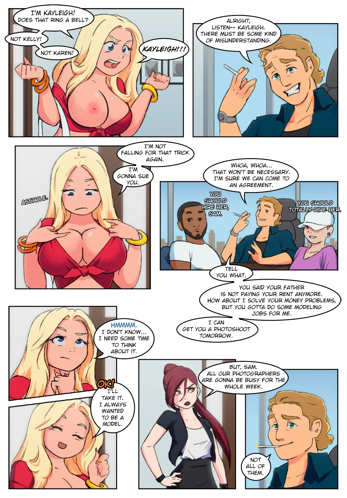 Harem Studio [BloodLust] - Chapter 5 — Page 12