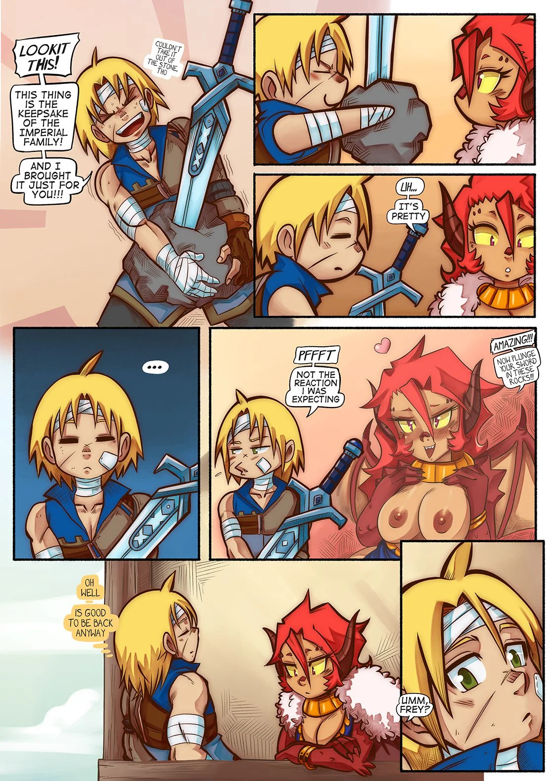 Vanilla Fantasy [Mr.E] - Chapter 3 — Page 62