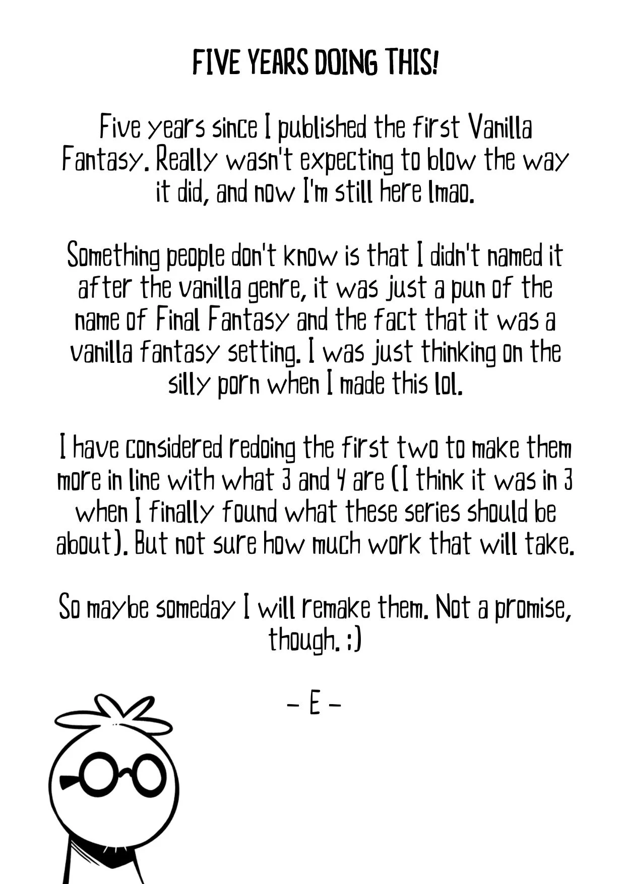 Vanilla Fantasy [Mr.E] - Chapter 1.5 — Page 14