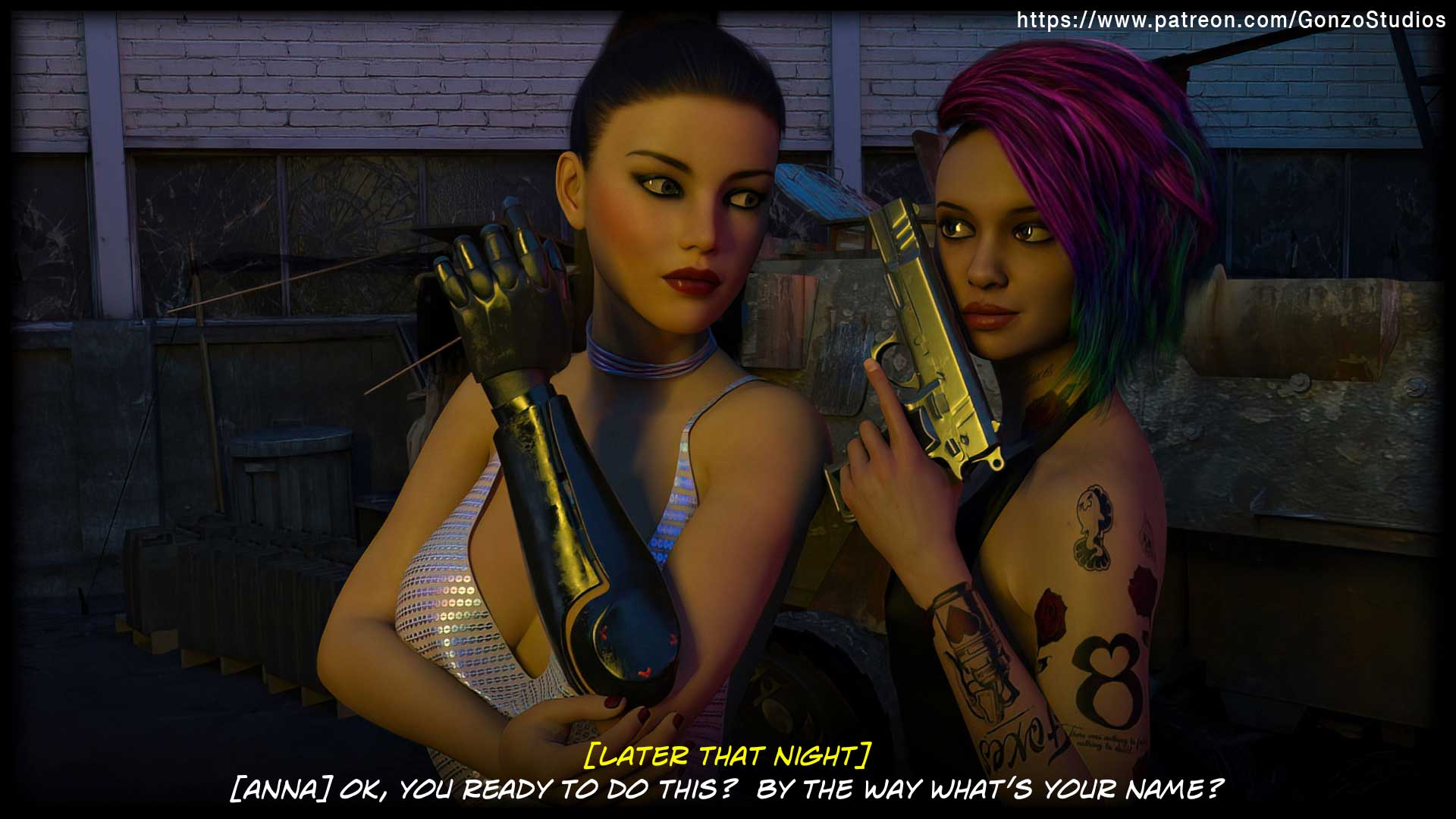 Cybersex [Sexy3DComics | Gonzo] - Chapter 1 — Page 110