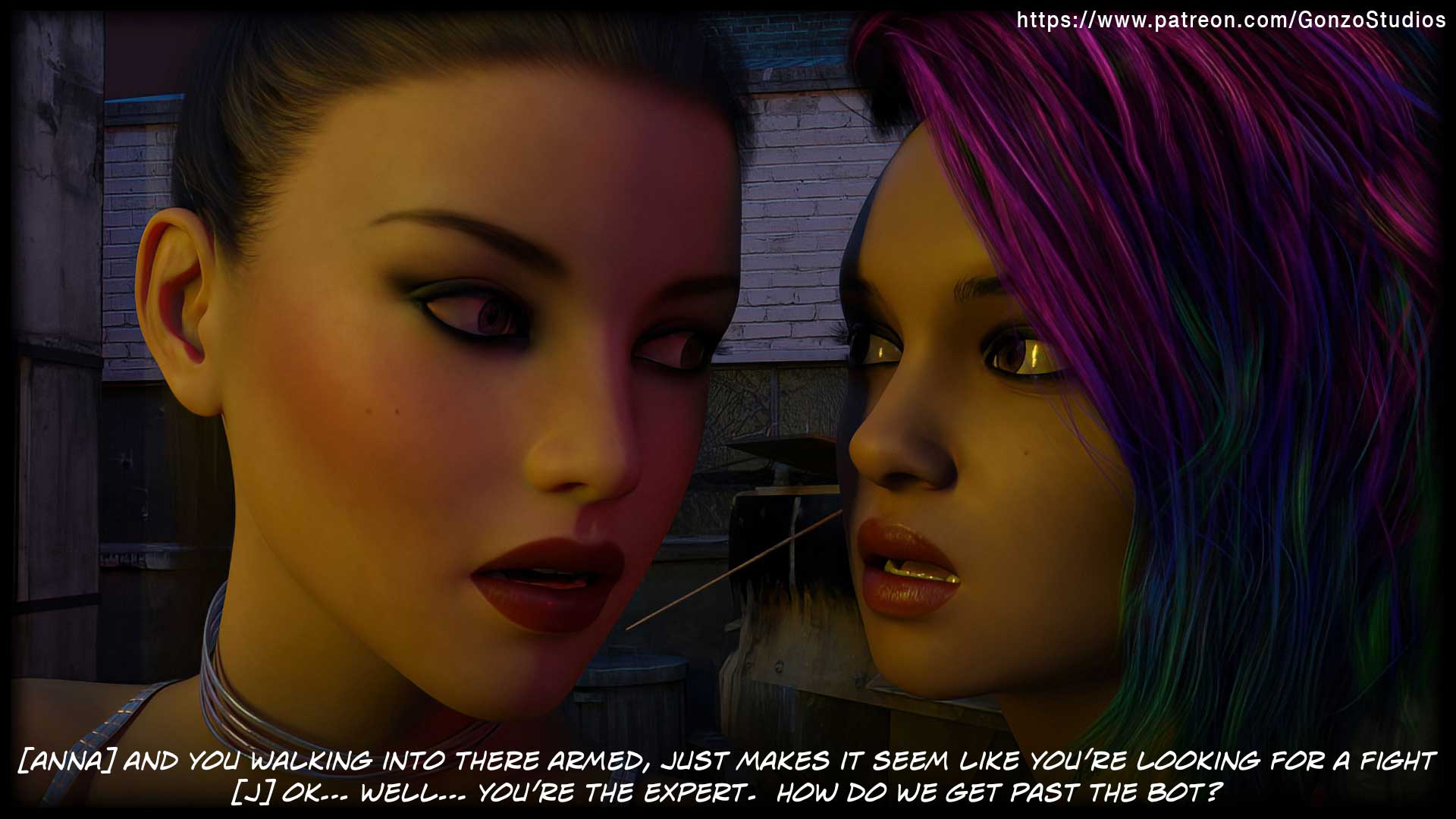 Cybersex [Sexy3DComics | Gonzo] - Chapter 1 — Page 113