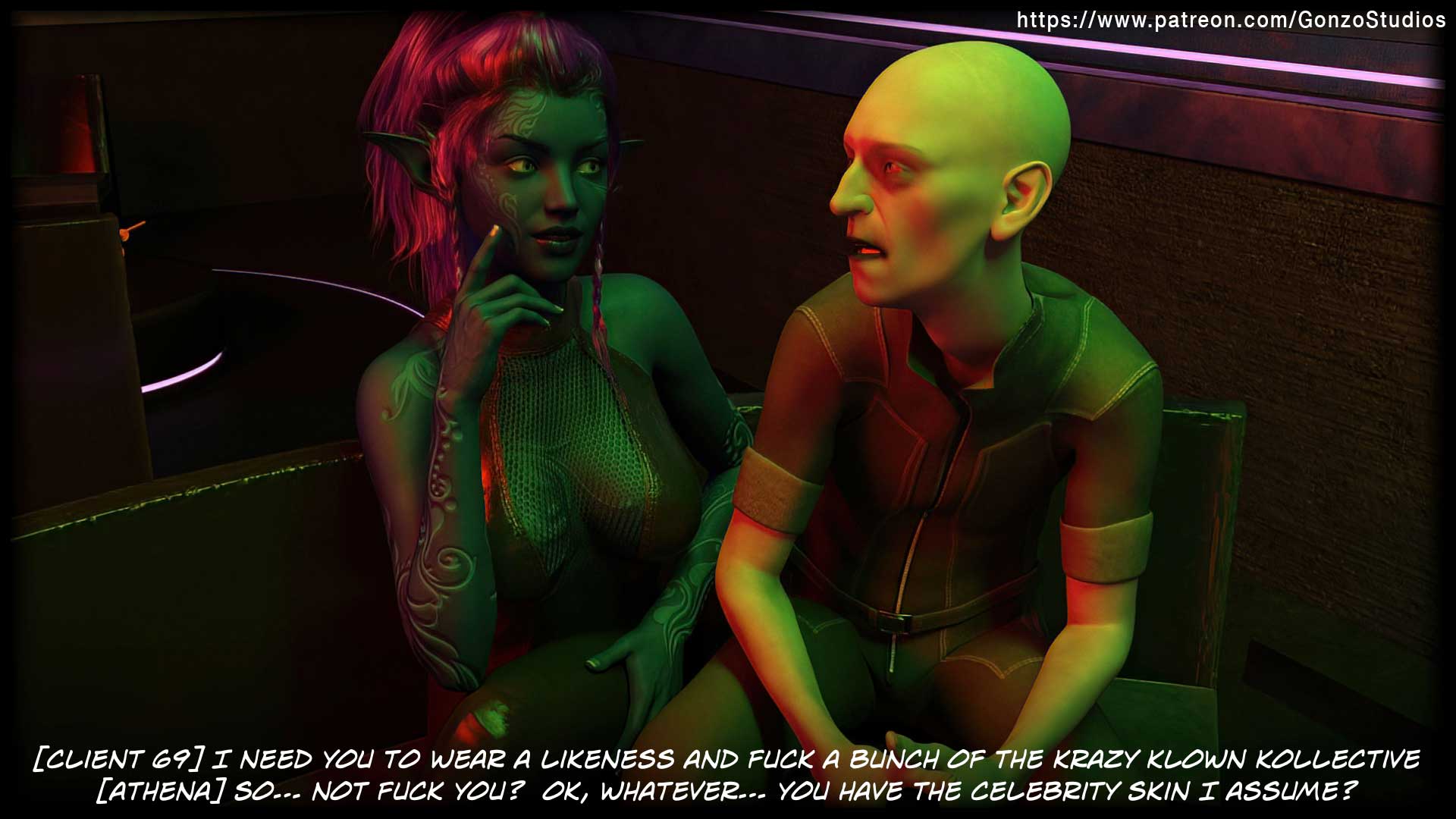 Cybersex [Sexy3DComics | Gonzo] - Chapter 1 — Page 59