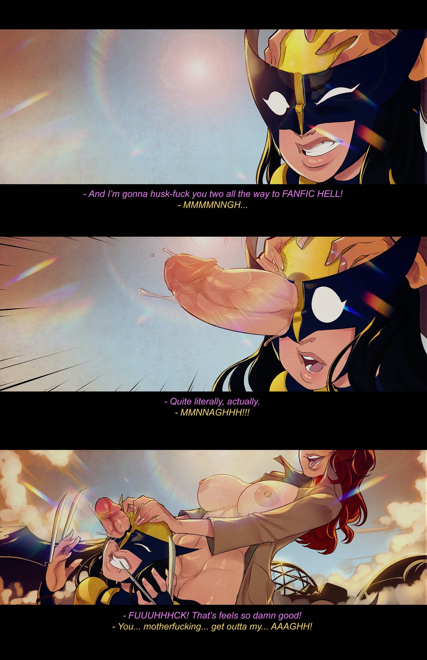 Lady Deadpool and Wolverine Lady [Tracy Scops] - Chapter 1 — Page 8