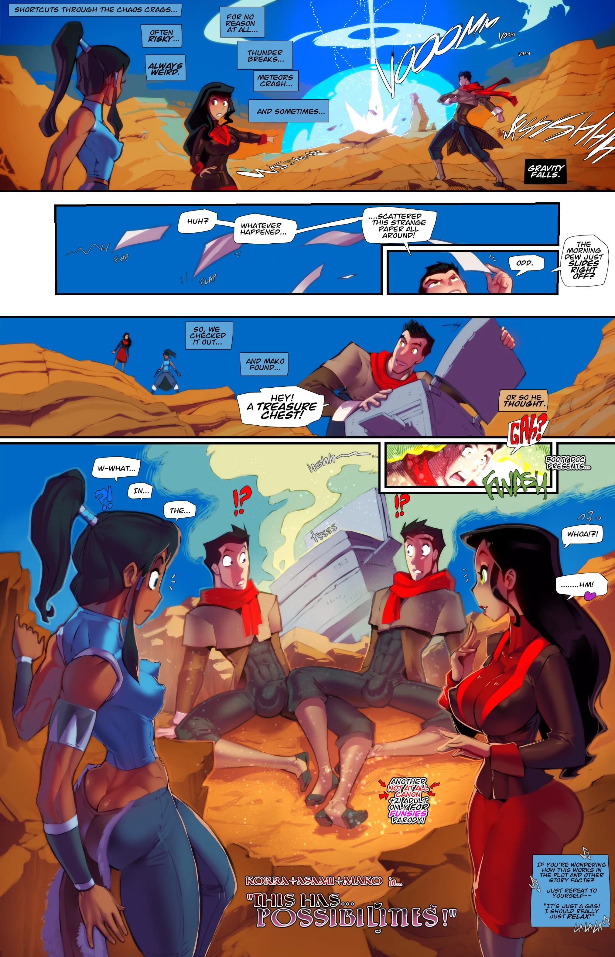 This Has Possibilities (The Legend of Korra) [Fred Perry] - Chapter 1 — Page 13