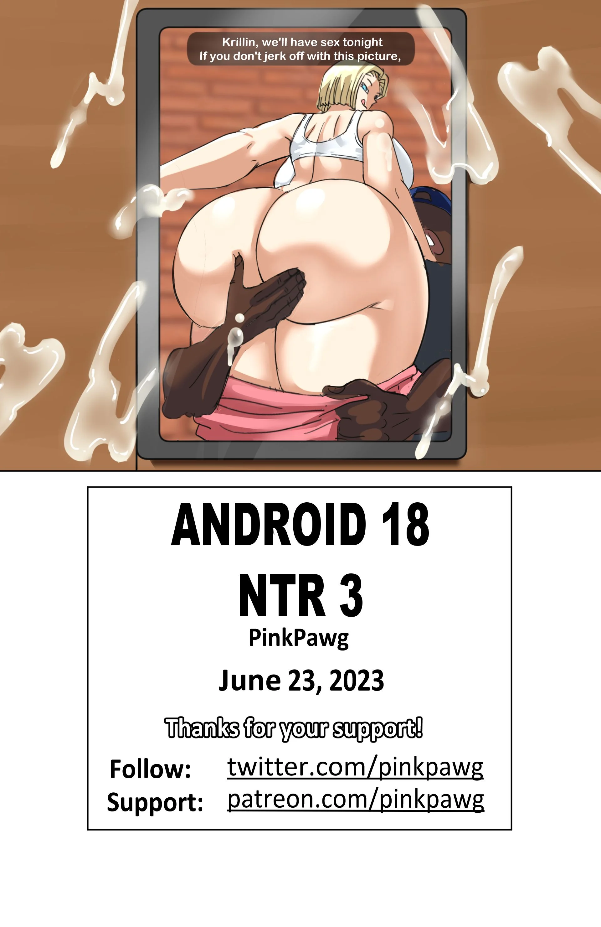 Android 18 NTR (Dragon Ball Super) [Pink Pawg] - Chapter 3 — Page 24