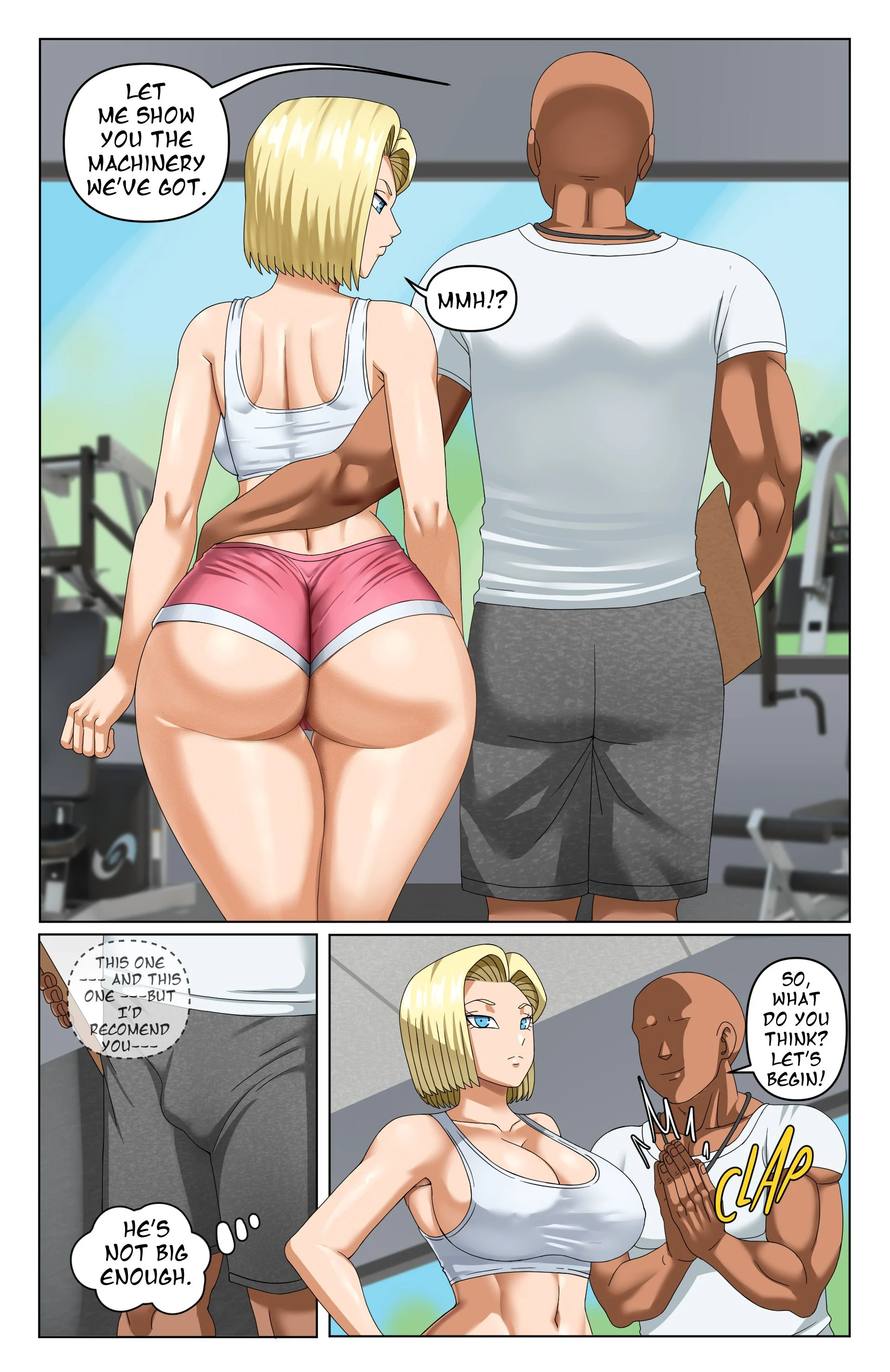 Android 18 NTR (Dragon Ball Super) [Pink Pawg] - Chapter 3 — Page 4
