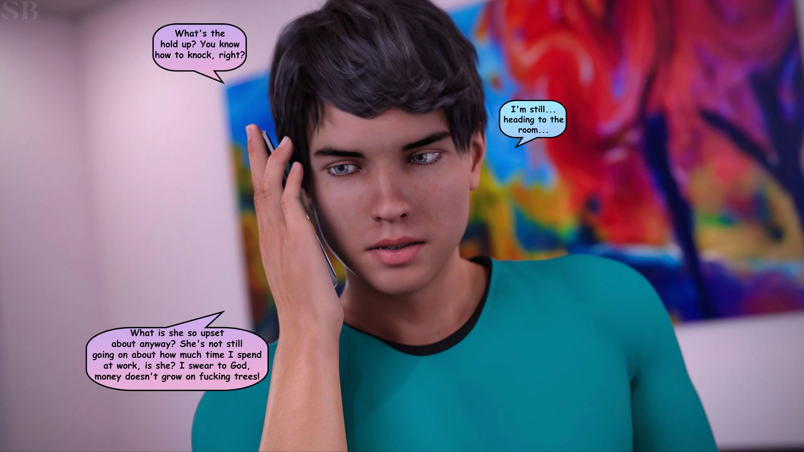 Giving In To Temptation [Sneaky Bastard] - Chapter 1 — Page 21
