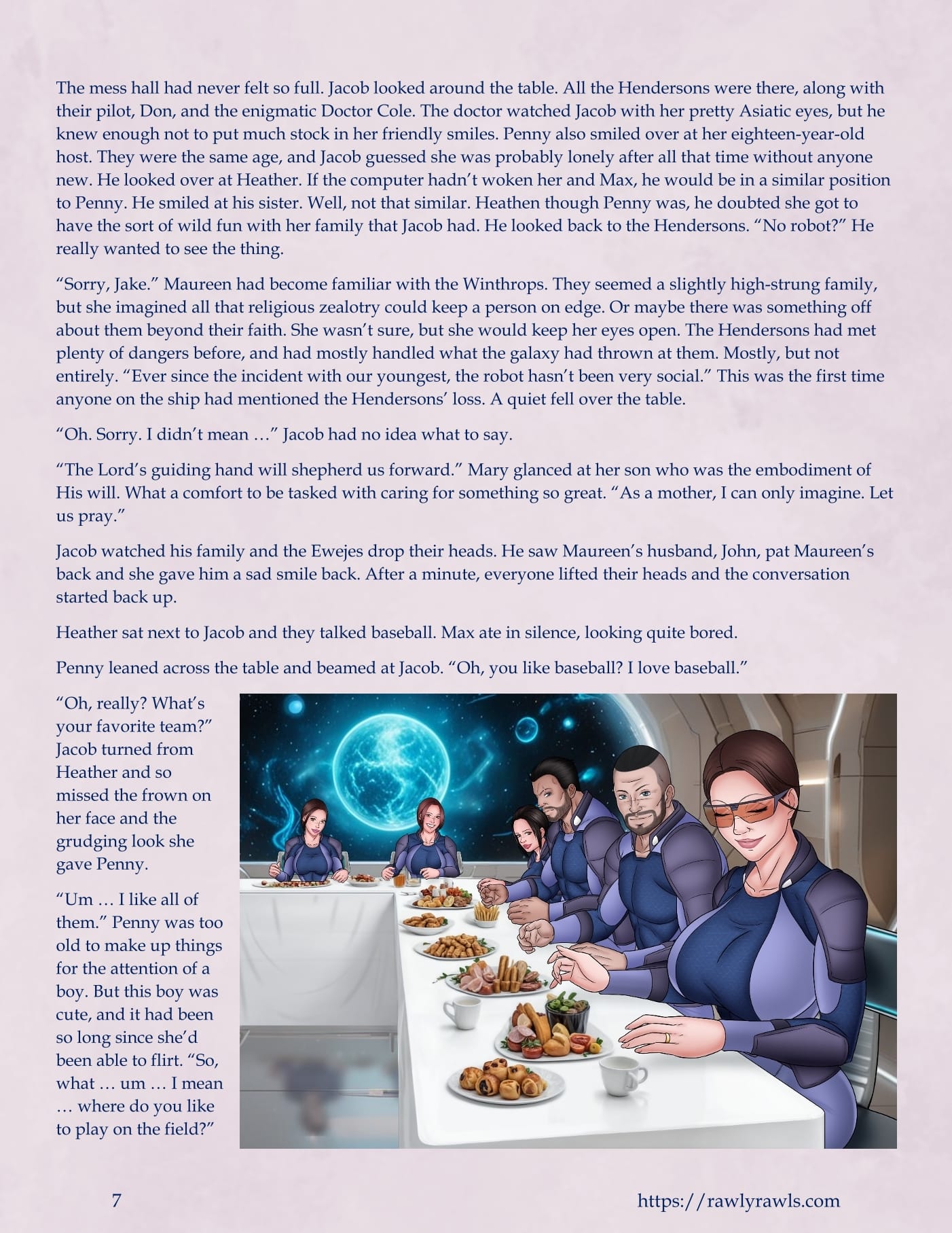 Mothership Wilderness [Adun , RawlyRawls] - Chapter 11 — Page 7