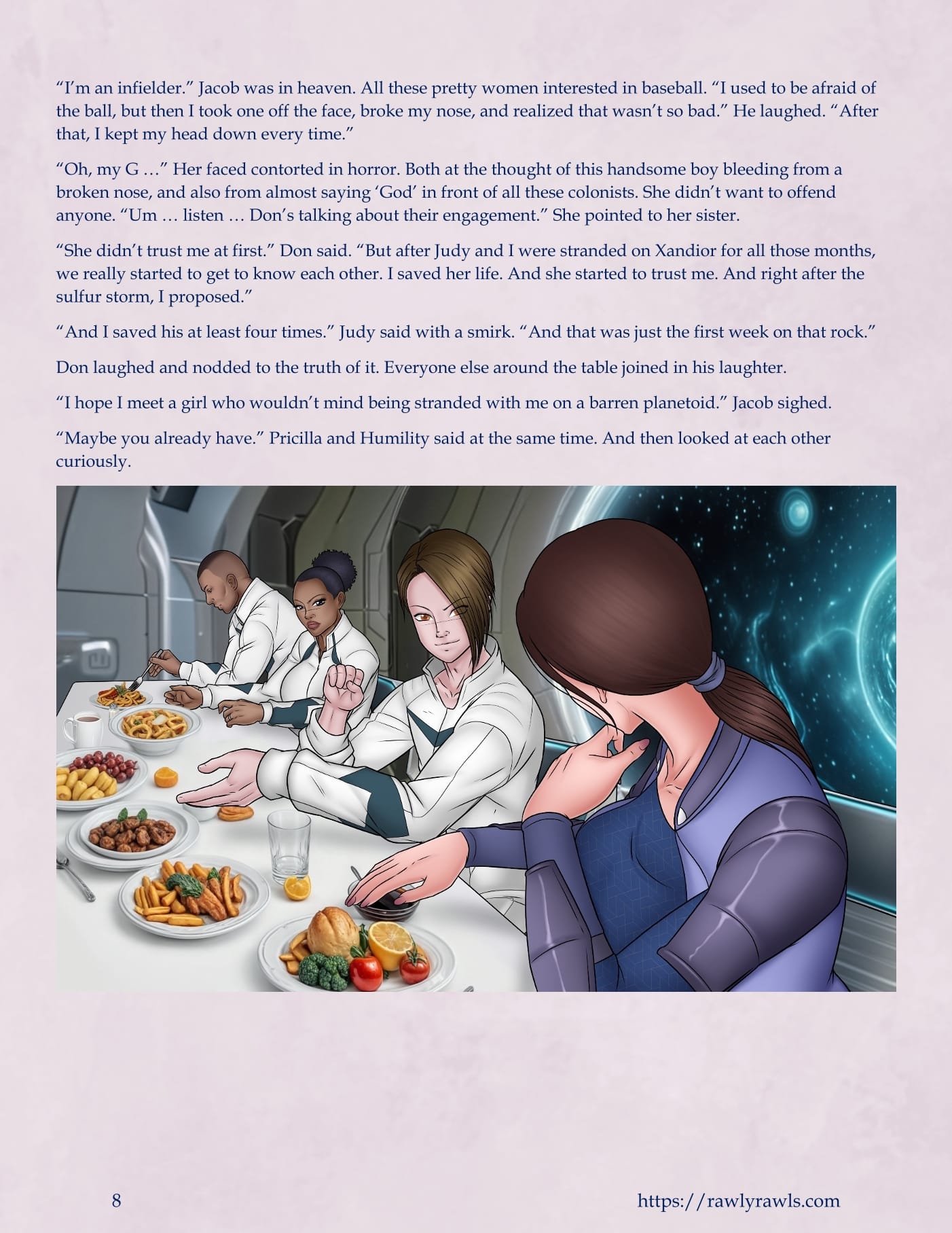 Mothership Wilderness [Adun , RawlyRawls] - Chapter 11 — Page 8