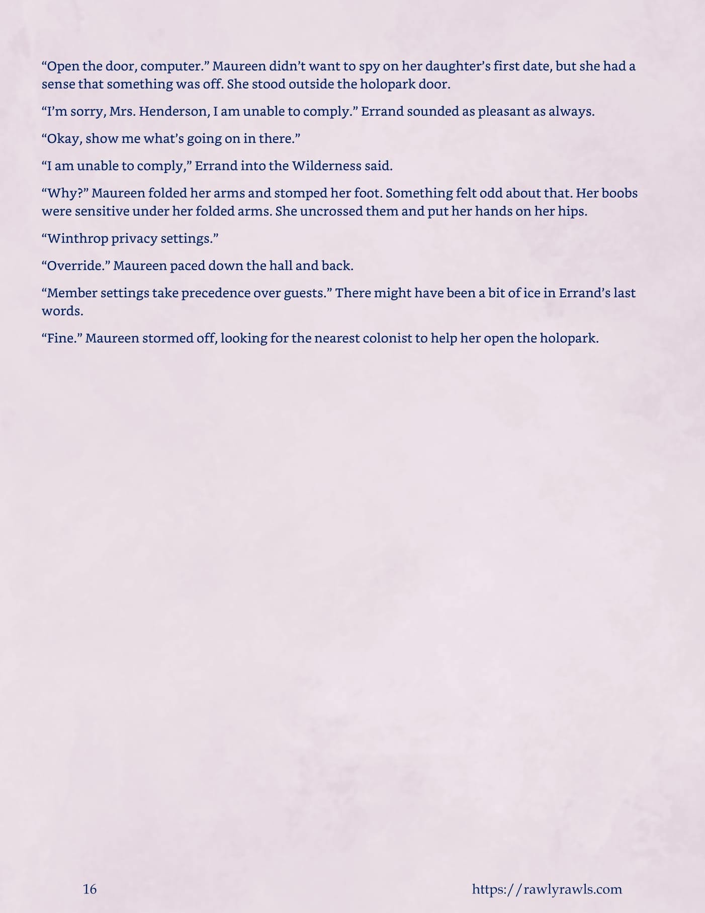 Mothership Wilderness [Adun , RawlyRawls] - Chapter 12 — Page 16