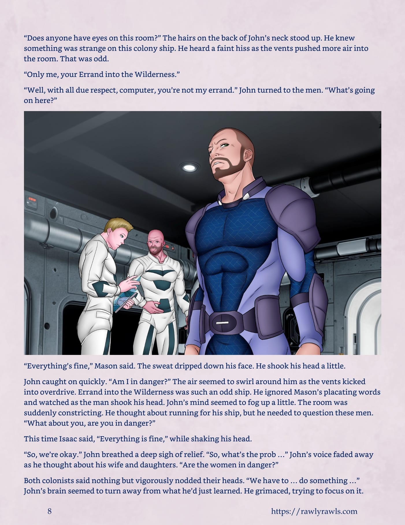 Mothership Wilderness [Adun , RawlyRawls] - Chapter 12 — Page 8