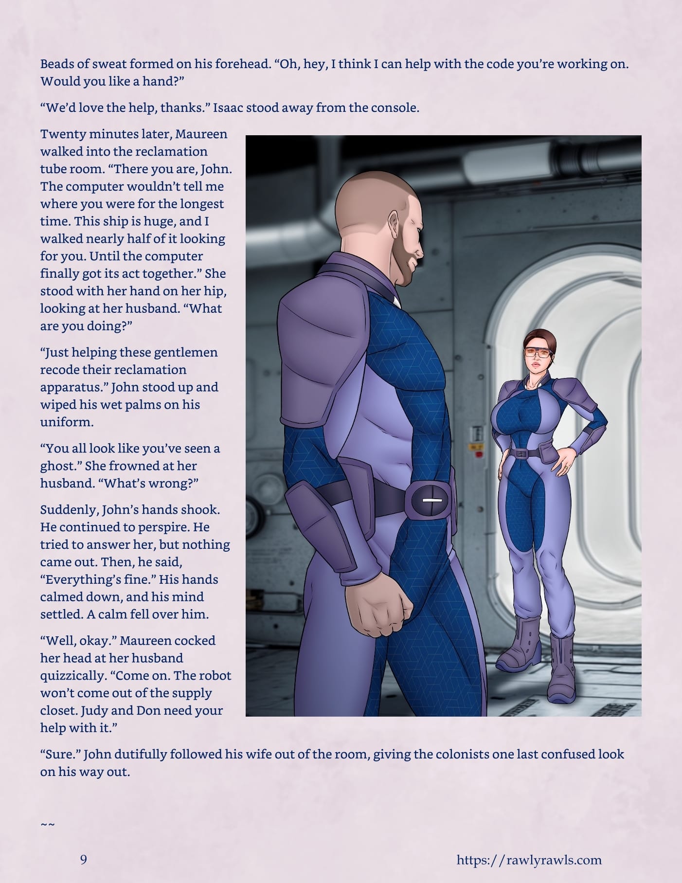 Mothership Wilderness [Adun , RawlyRawls] - Chapter 12 — Page 9