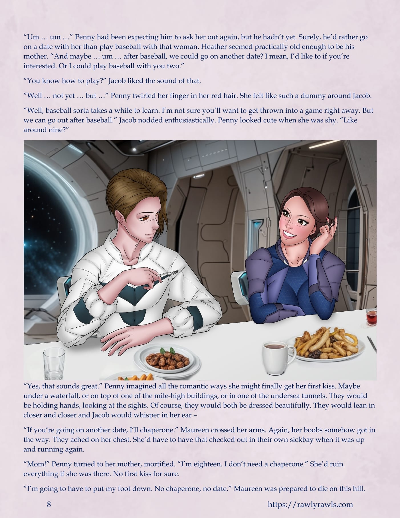 Mothership Wilderness [Adun , RawlyRawls] - Chapter 13 — Page 8