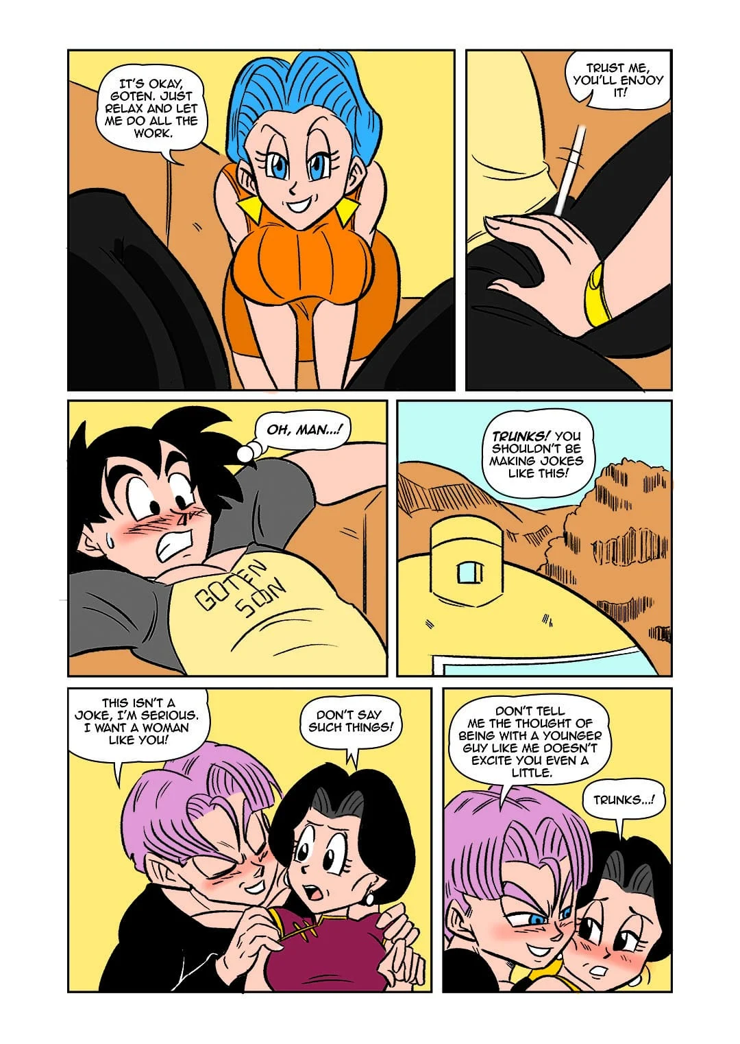 The Switch Up (Dragon Ball Z) [FunsexyDB] - Chapter 1 — Page 10