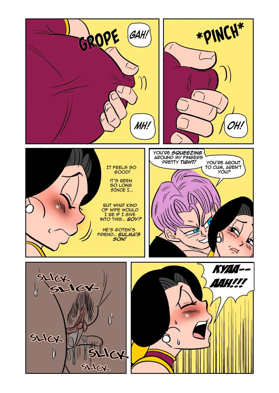 The Switch Up (Dragon Ball Z) [FunsexyDB] - Chapter 1 — Page 13