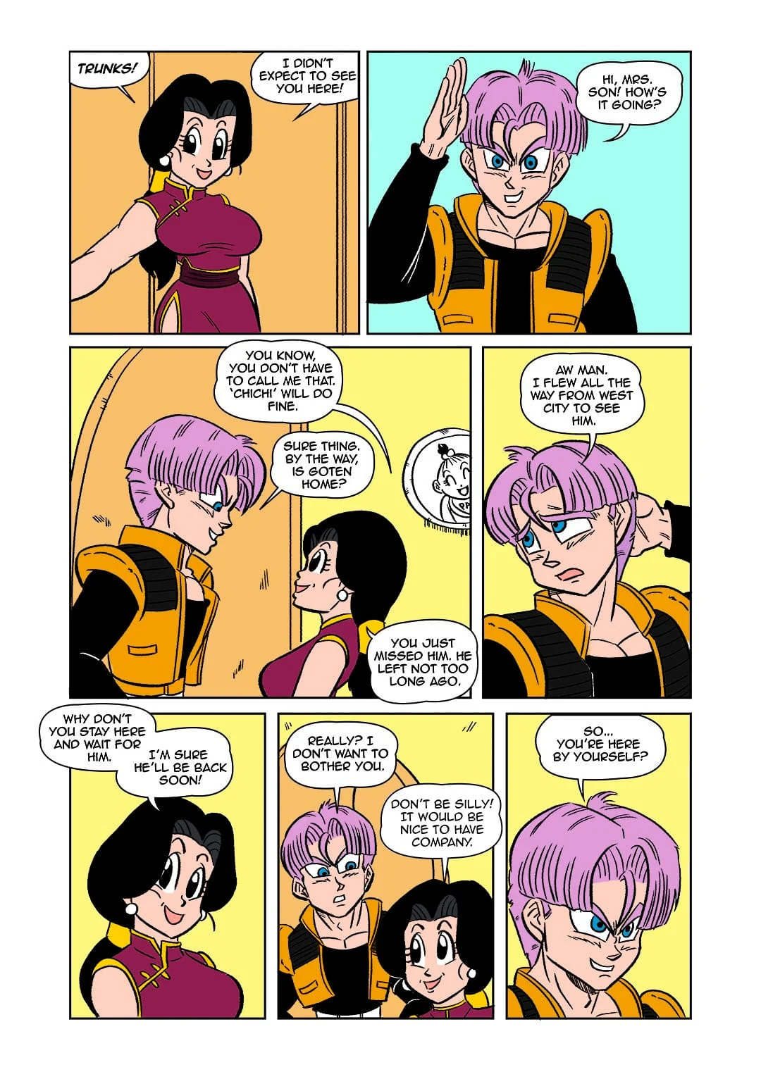 The Switch Up (Dragon Ball Z) [FunsexyDB] - Chapter 1 — Page 4