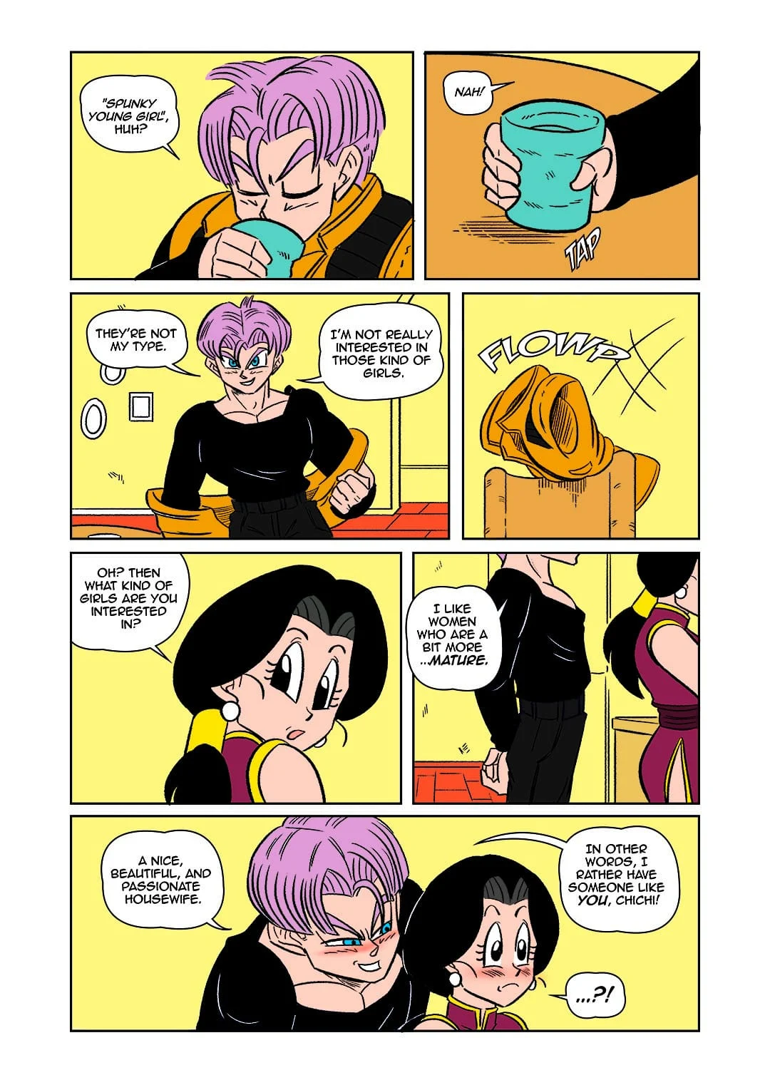 The Switch Up (Dragon Ball Z) [FunsexyDB] - Chapter 1 — Page 7