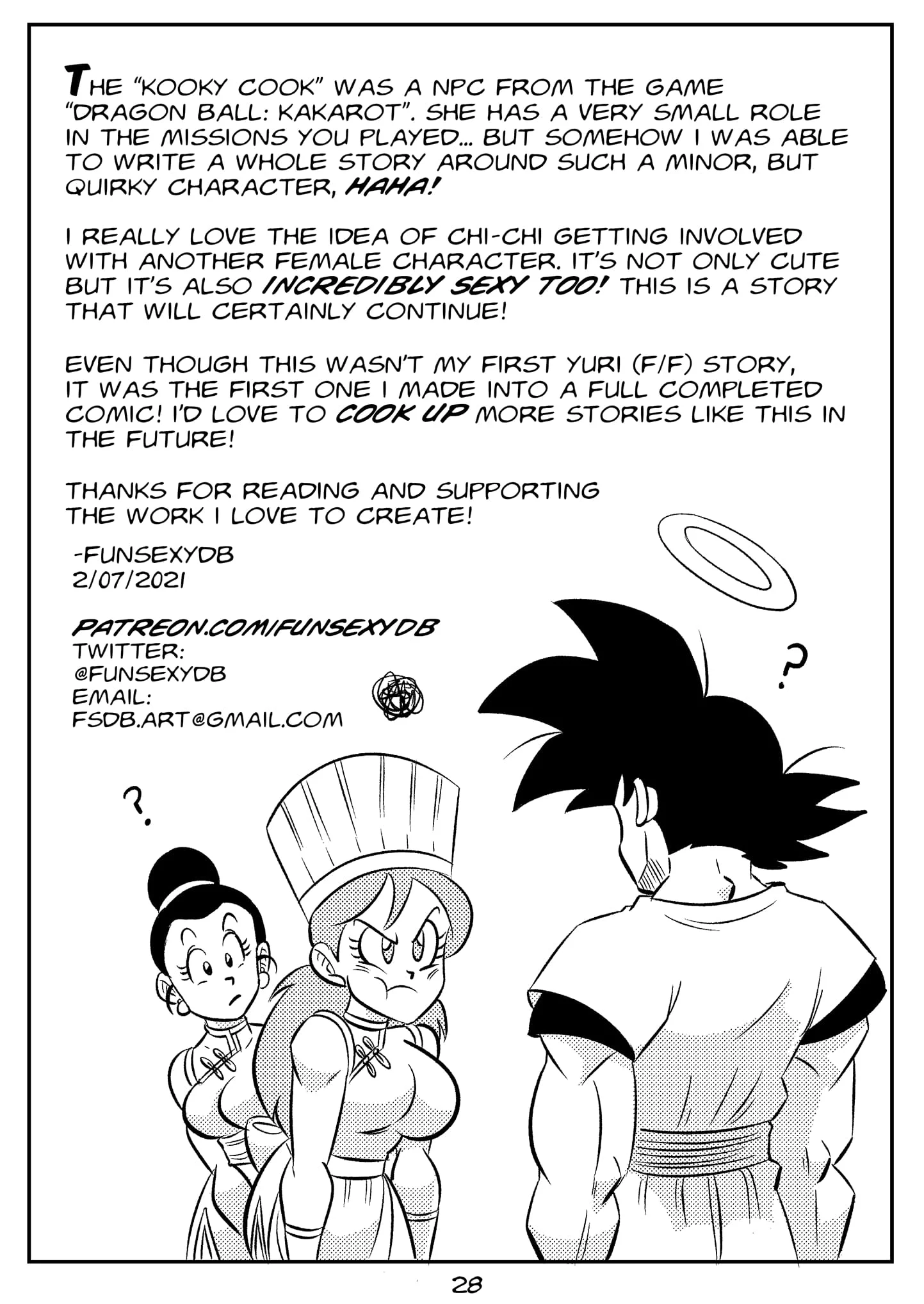 Kooky Cook (Dragon Ball Z) [FunsexyDB] - Chapter 1 — Page 30