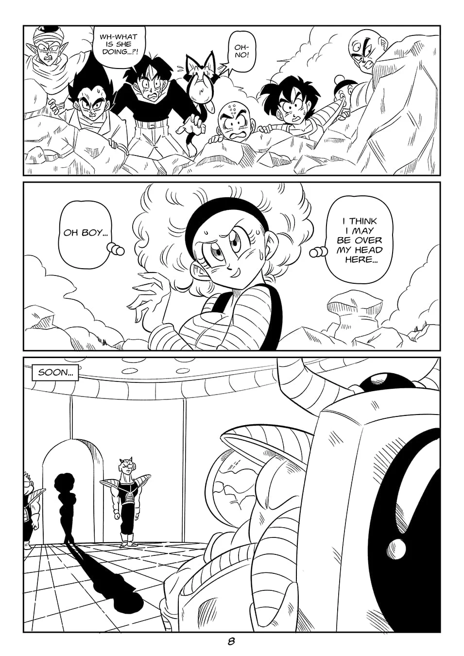 Close Encounter of the Cold Kind (Dragon Ball Z) [FunsexyDB] - Chapter 1 — Page 9