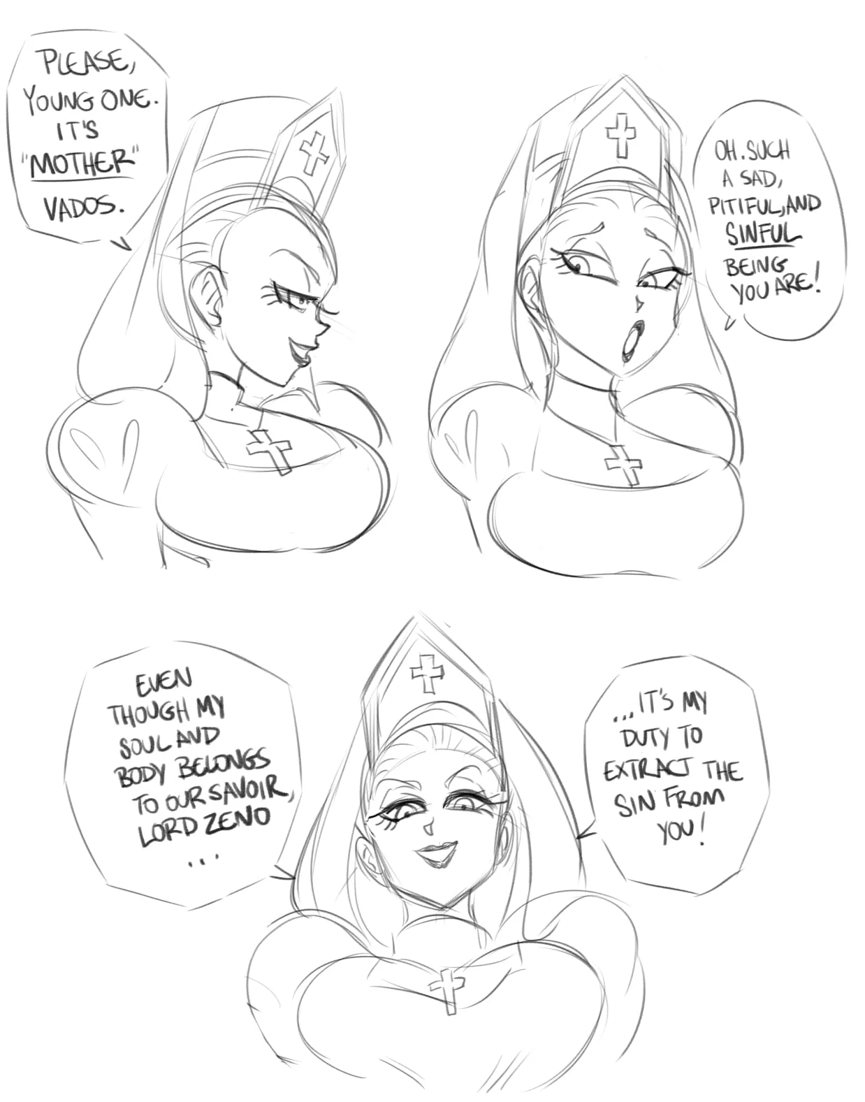 Nun-Chi (Dragon Ball Super) [FunsexyDB] - Chapter 1 — Page 8