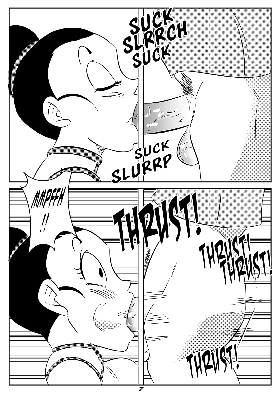 DBG: Hole Milk (Dragon Ball Super) [FunsexyDB] - Chapter 1 — Page 7