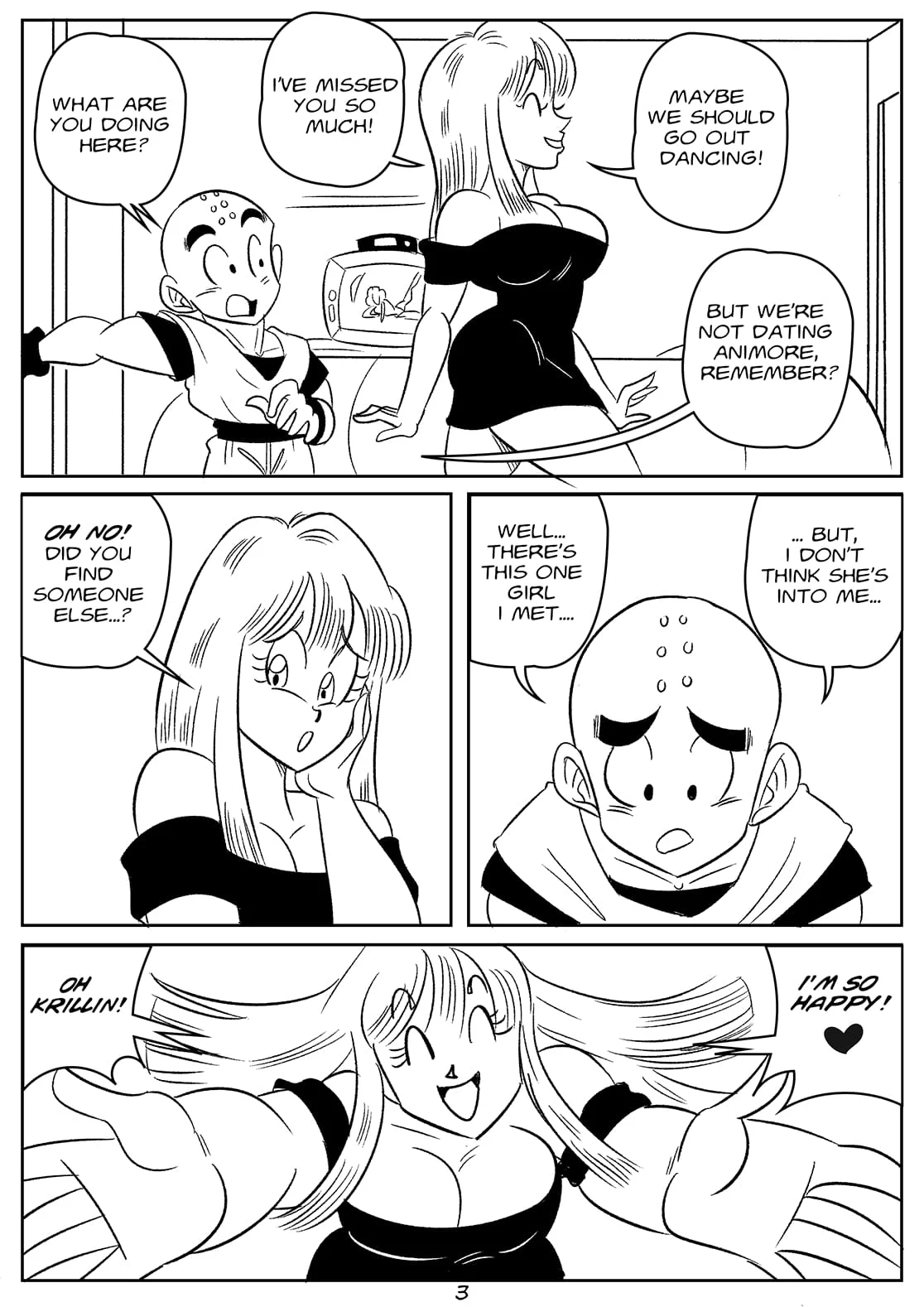 Surprise Visit (Dragon Ball Z) [FunsexyDB] - Chapter 1 — Page 7