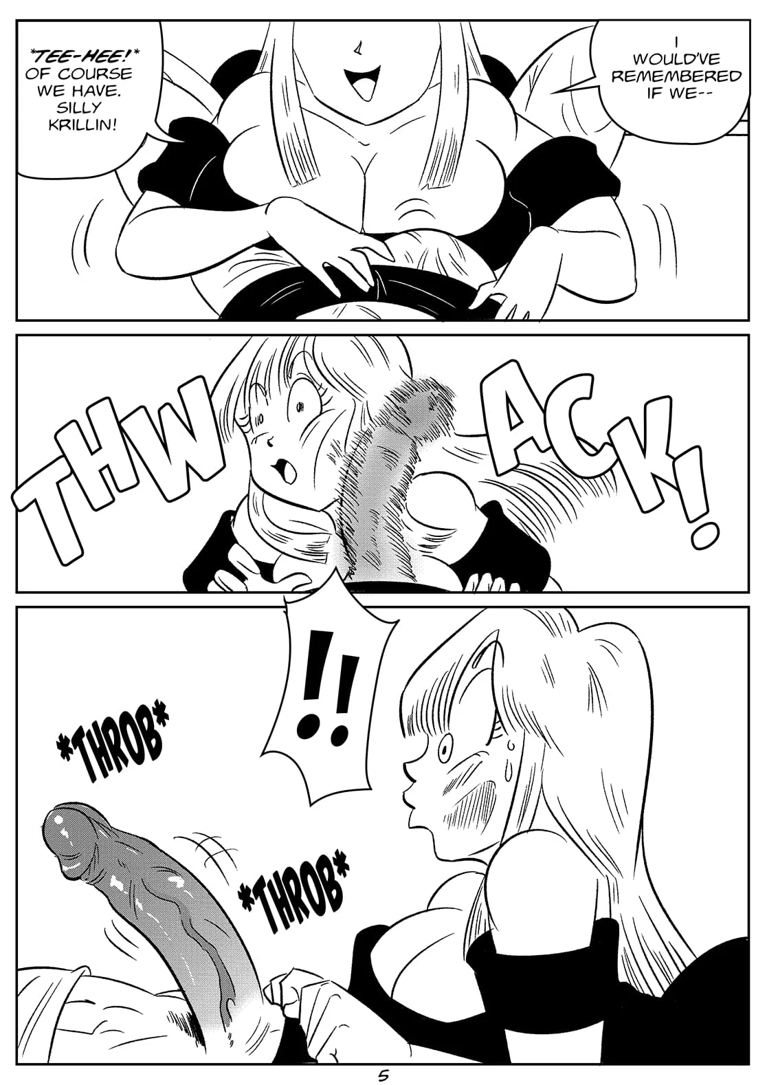 Surprise Visit (Dragon Ball Z) [FunsexyDB] - Chapter 1 — Page 9