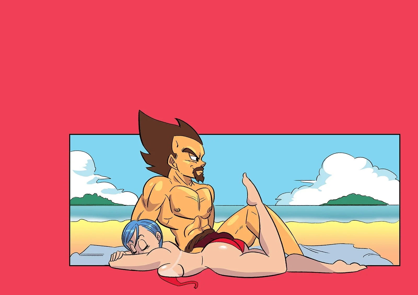 Summer Paradise (Dragon Ball Z) [FunsexyDB] - Chapter 1 — Page 19