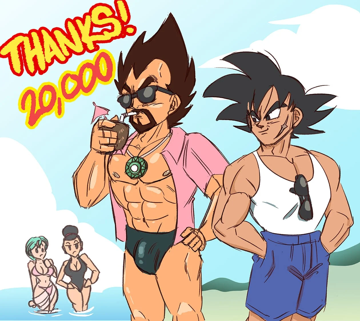 Summer Paradise (Dragon Ball Z) [FunsexyDB] - Chapter 2 — Page 21