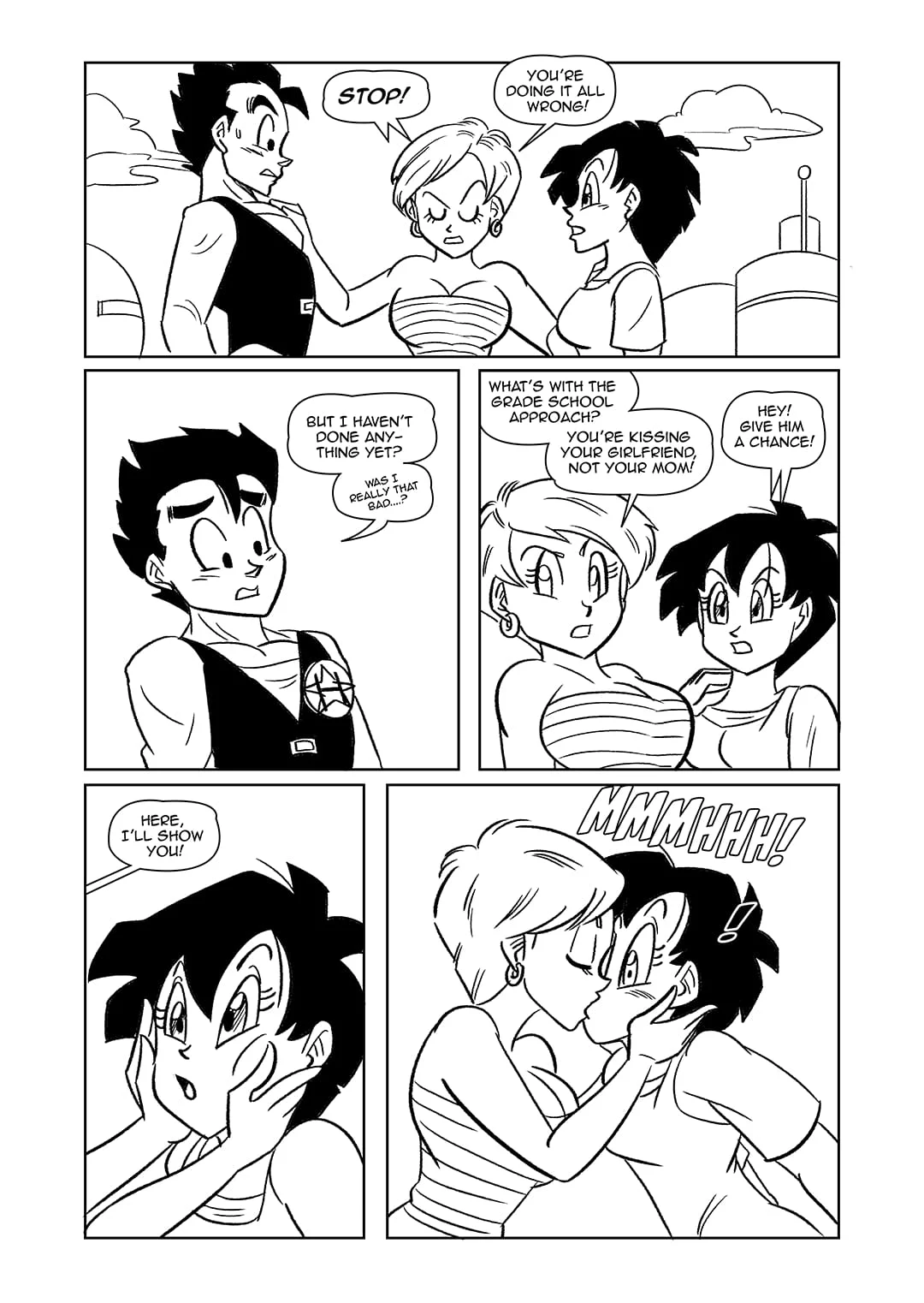 After School Lessons (Dragon Ball Z) [FunsexyDB] - Chapter 1 — Page 10