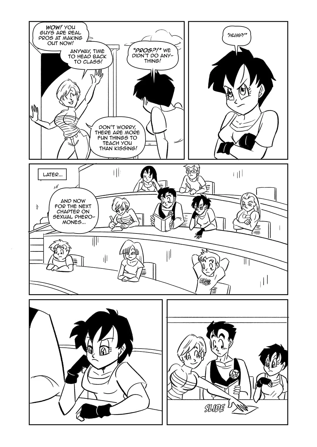 After School Lessons (Dragon Ball Z) [FunsexyDB] - Chapter 1 — Page 13