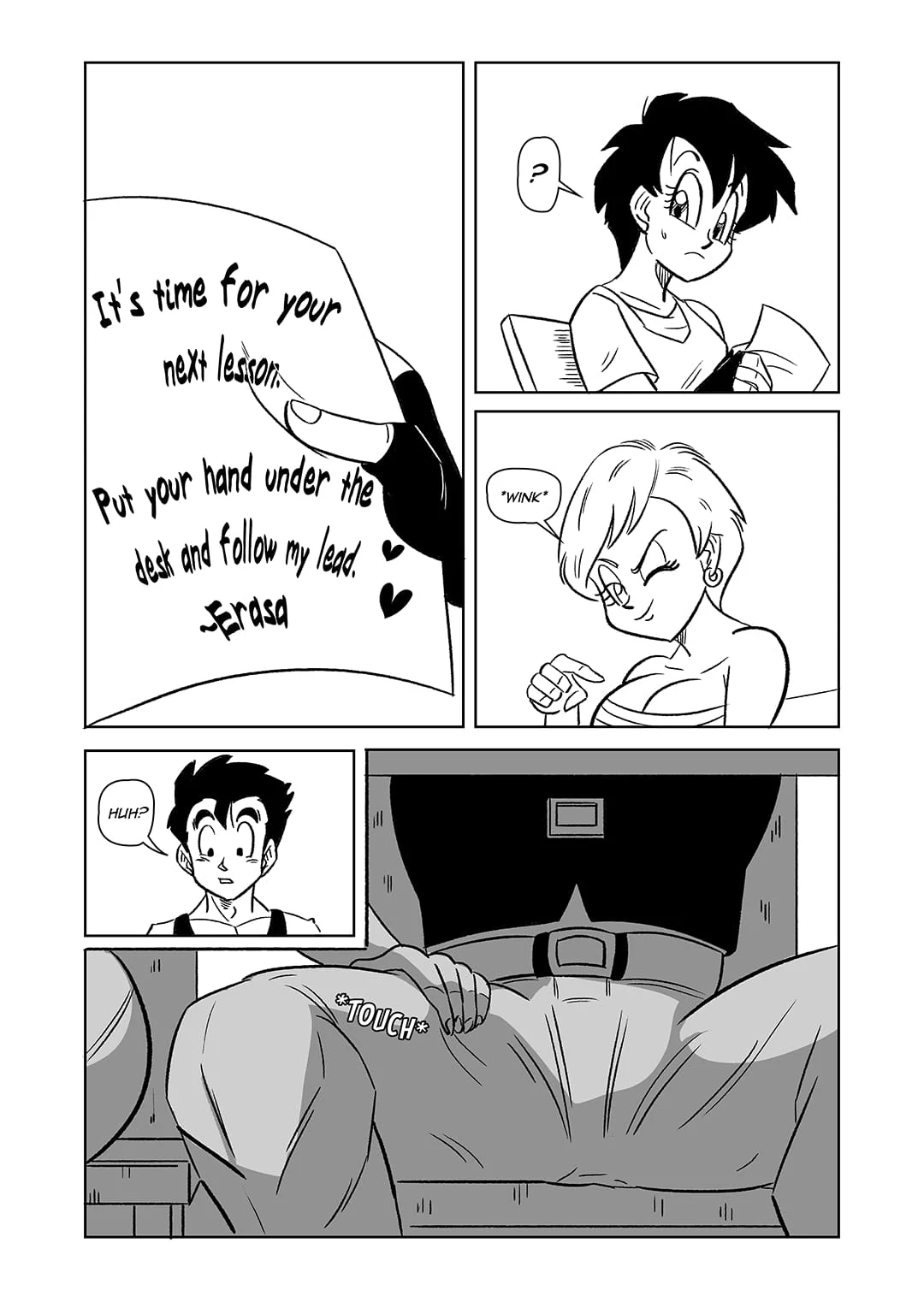 After School Lessons (Dragon Ball Z) [FunsexyDB] - Chapter 1 — Page 14