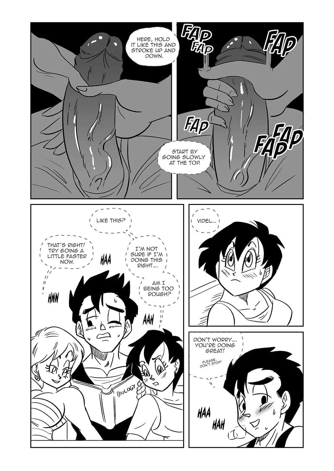 After School Lessons (Dragon Ball Z) [FunsexyDB] - Chapter 1 — Page 17