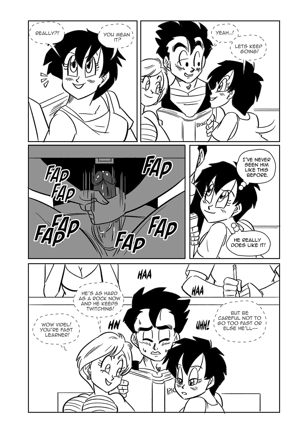 After School Lessons (Dragon Ball Z) [FunsexyDB] - Chapter 1 — Page 18