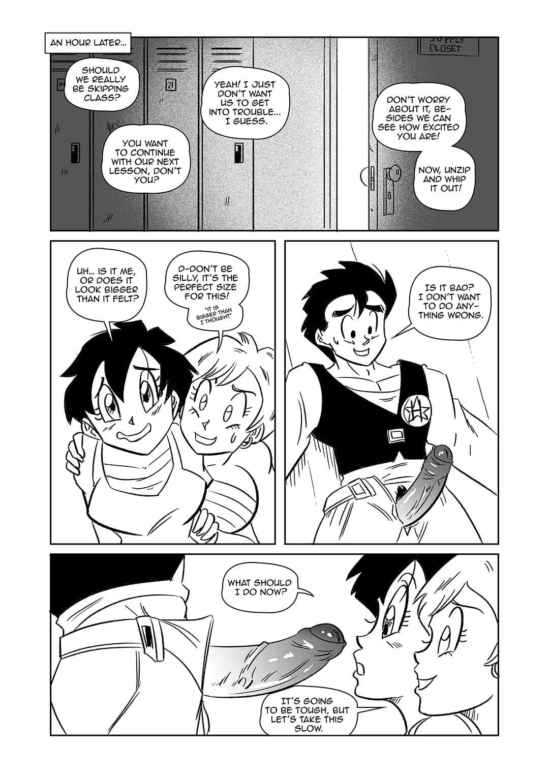 After School Lessons (Dragon Ball Z) [FunsexyDB] - Chapter 1 — Page 21