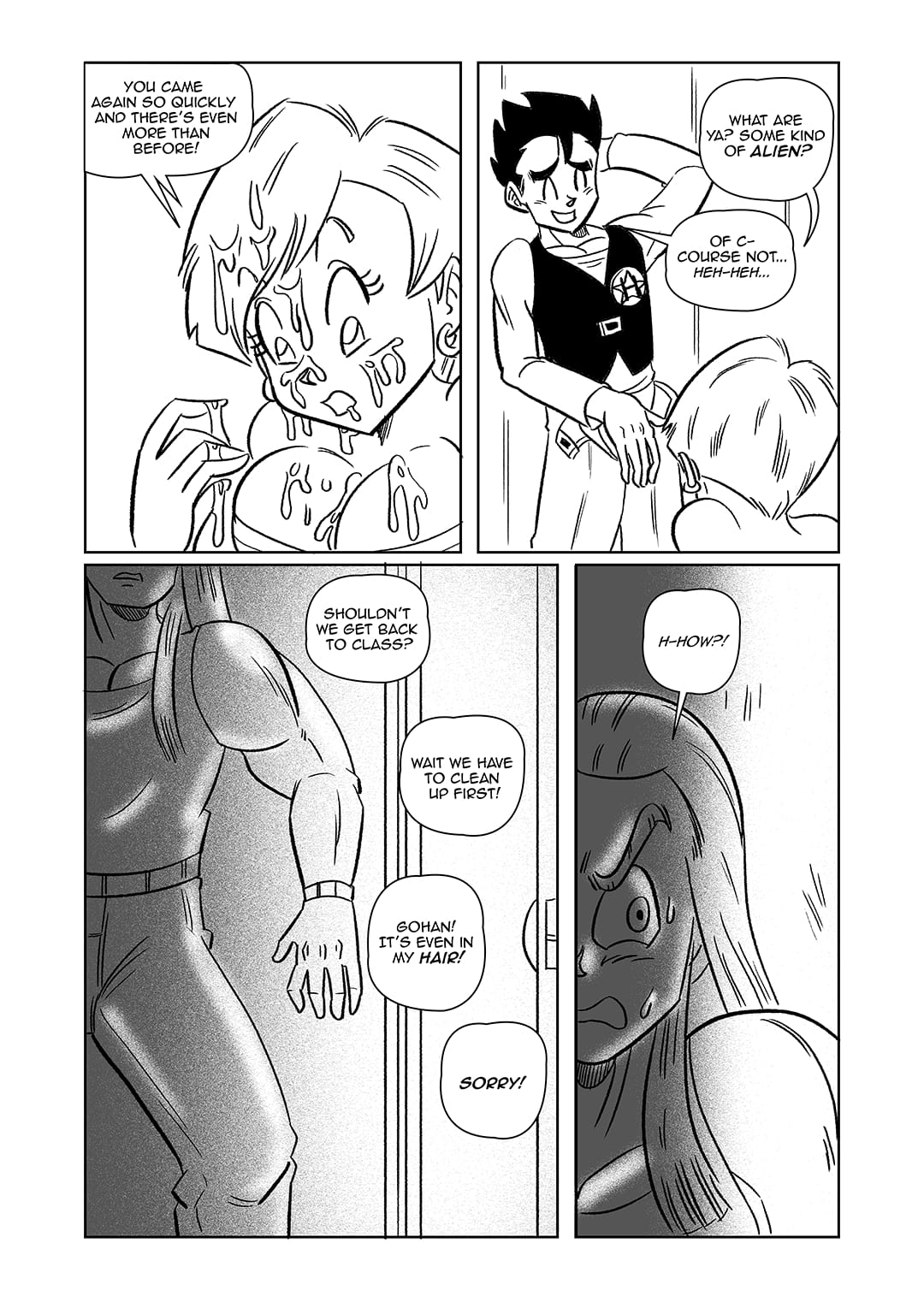 After School Lessons (Dragon Ball Z) [FunsexyDB] - Chapter 1 — Page 28