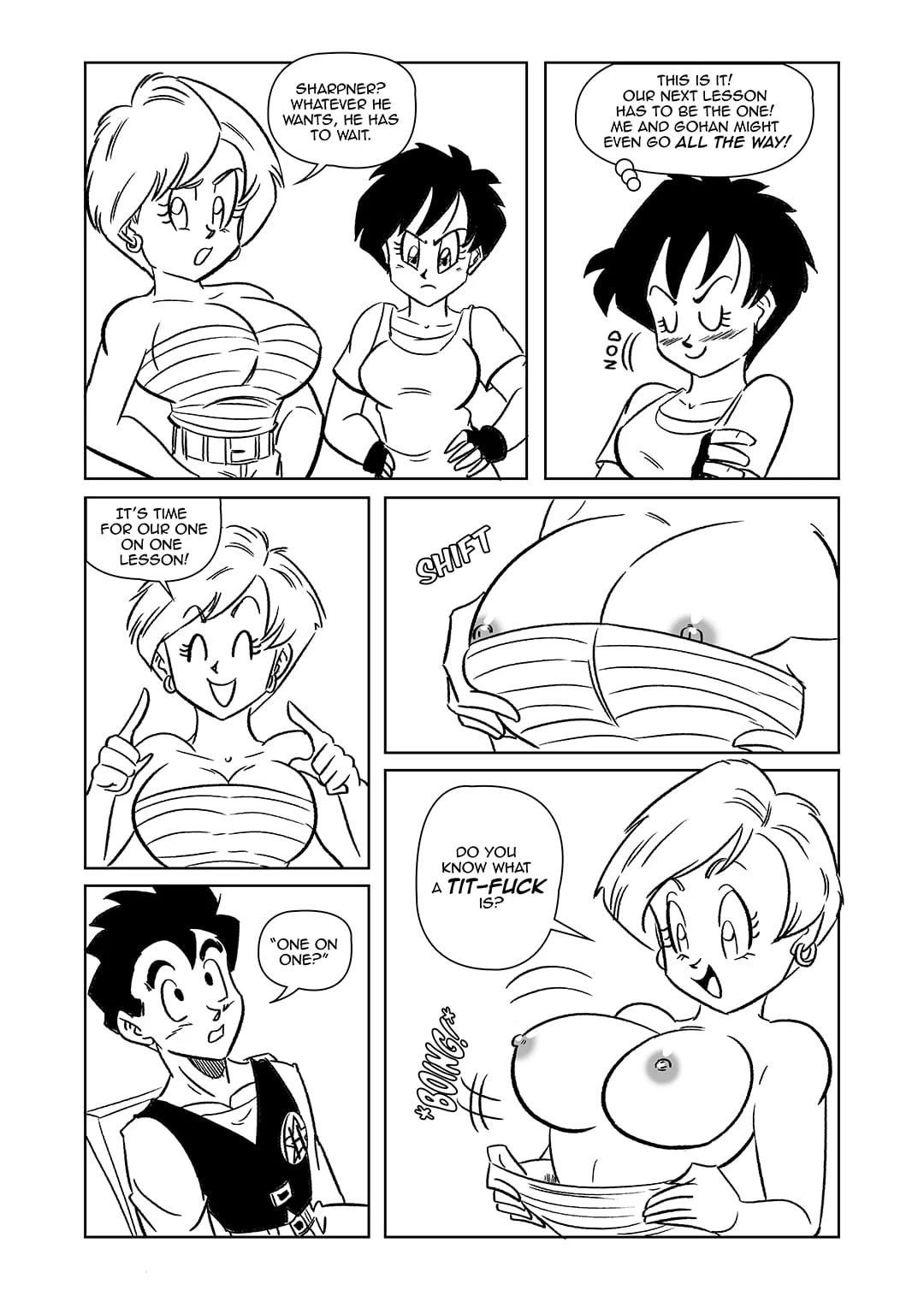 After School Lessons (Dragon Ball Z) [FunsexyDB] - Chapter 1 — Page 32