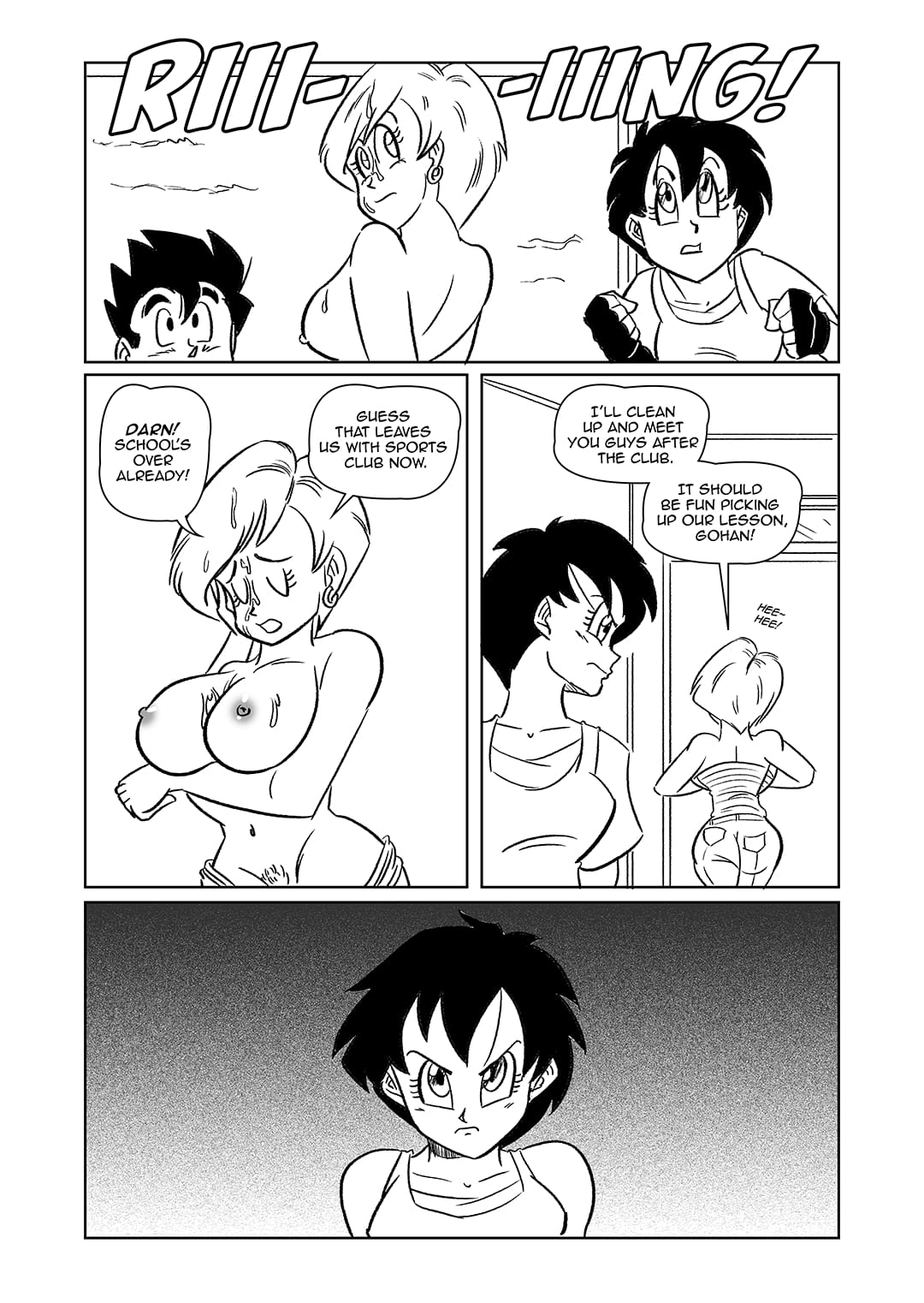 After School Lessons (Dragon Ball Z) [FunsexyDB] - Chapter 1 — Page 39