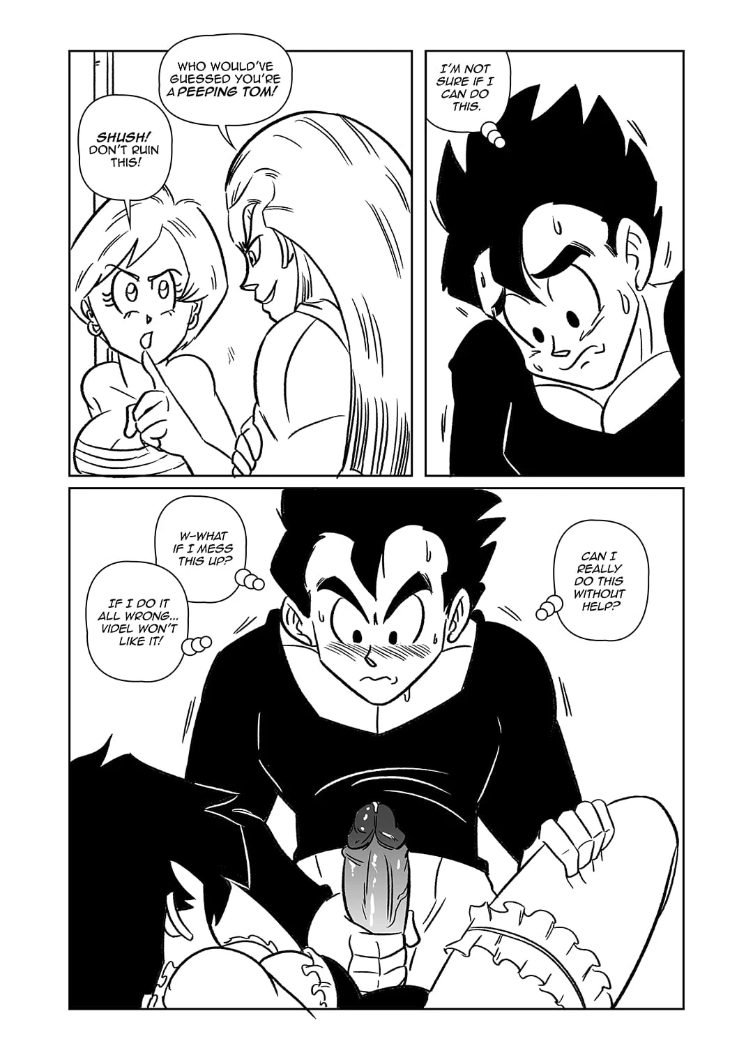 After School Lessons (Dragon Ball Z) [FunsexyDB] - Chapter 1 — Page 45