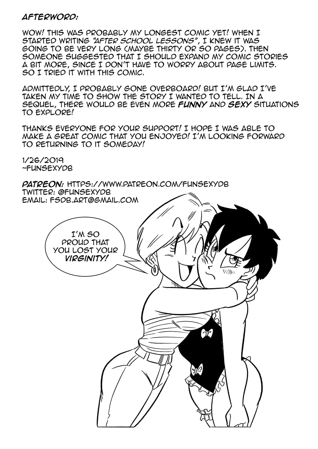 After School Lessons (Dragon Ball Z) [FunsexyDB] - Chapter 1 — Page 54