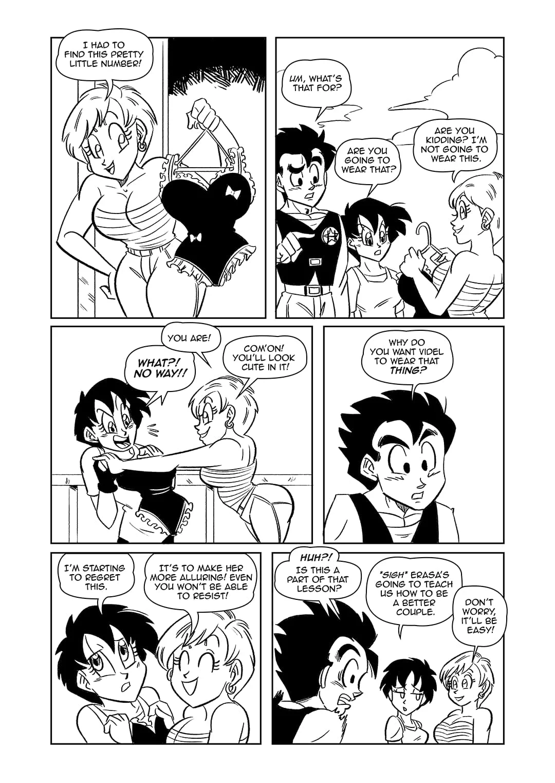 After School Lessons (Dragon Ball Z) [FunsexyDB] - Chapter 1 — Page 7