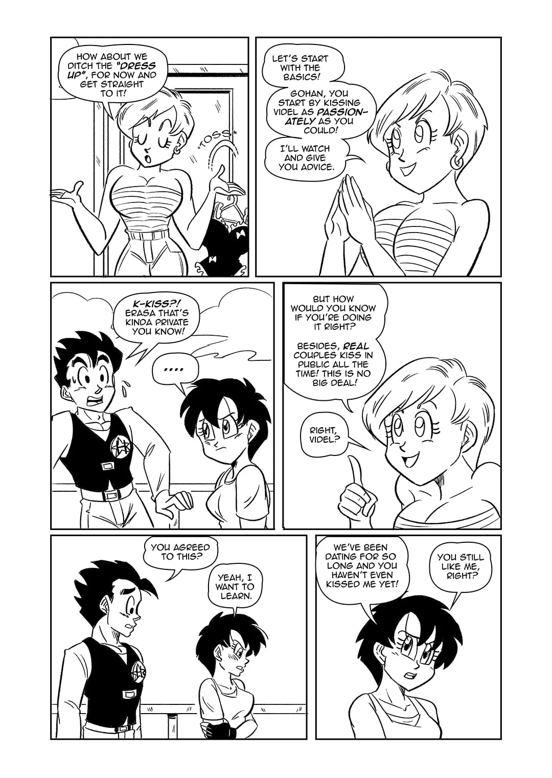 After School Lessons (Dragon Ball Z) [FunsexyDB] - Chapter 1 — Page 8
