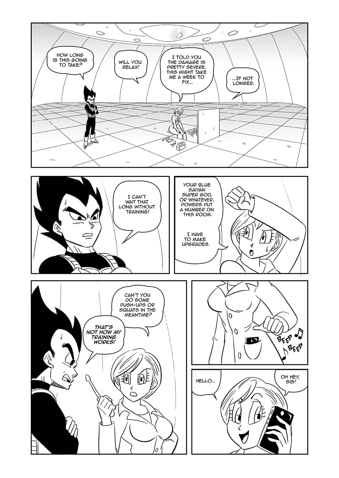 A Brief Affair! (Dragon Ball Super) [FunsexyDB] - Chapter 1 — Page 5