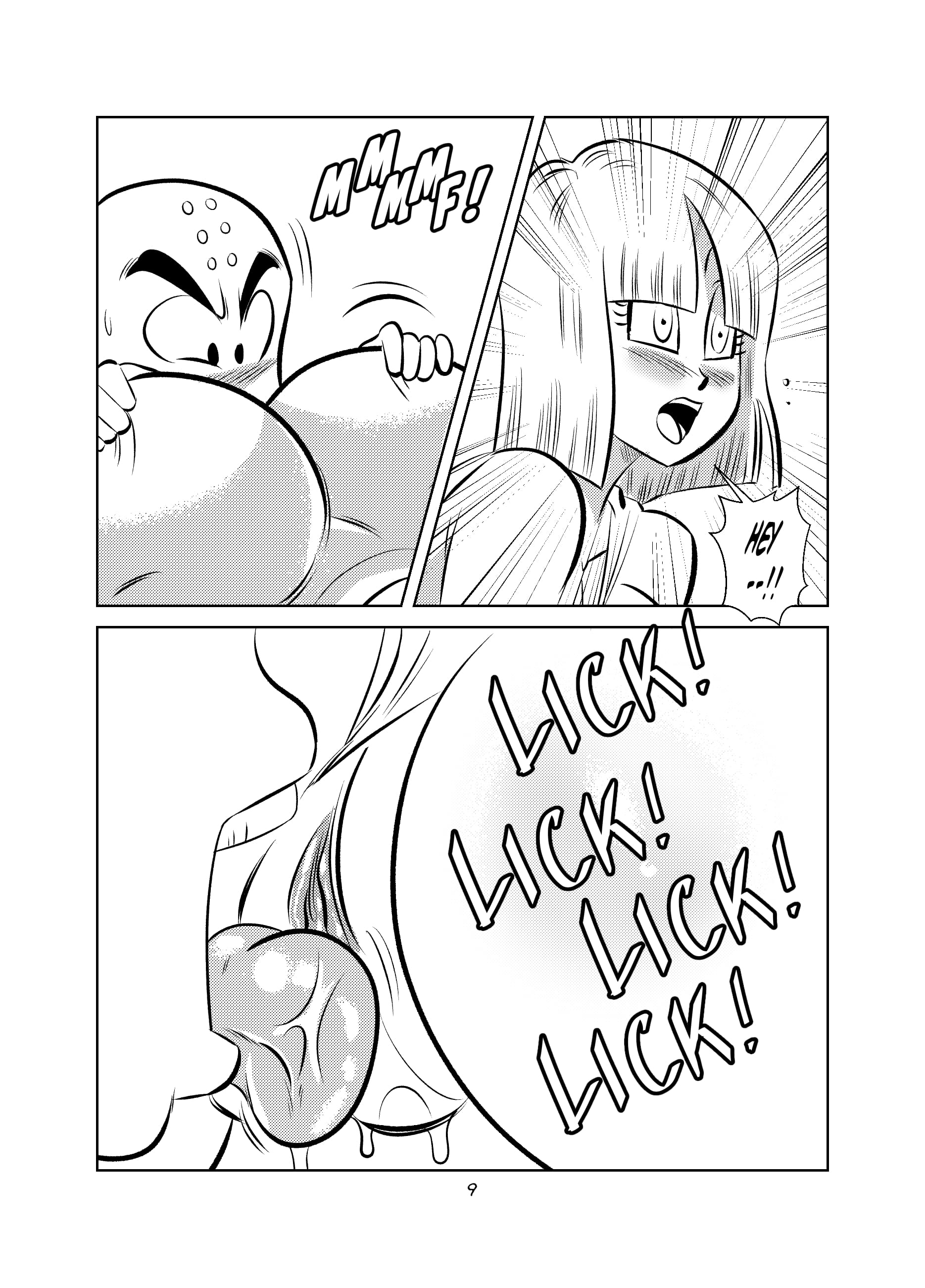 Workout the Turtle School Way! (Dragon Ball Z) [FunsexyDB] - Chapter 1 — Page 10